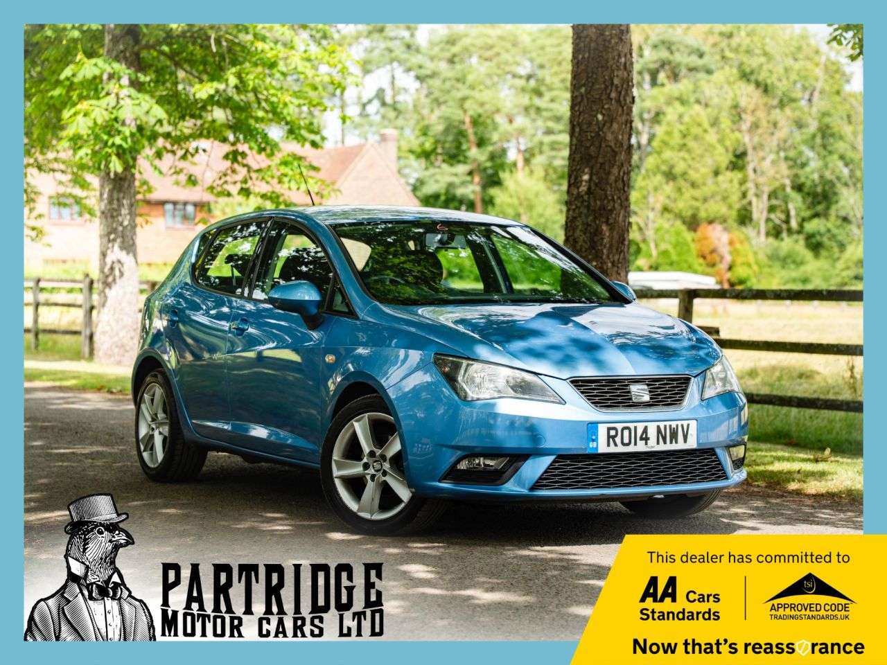 A 2014 SEAT IBIZA 1.4 Toca Hatchback 5dr Petrol Manual Euro 5 (85 ps) LOW MILEAGE, AIR CON, A A 2014 SEAT IBIZA 1.4 Toca Hatchback 5dr Petrol Manual Euro 5 (85 ps) LOW MILEAGE, AIR CON, A