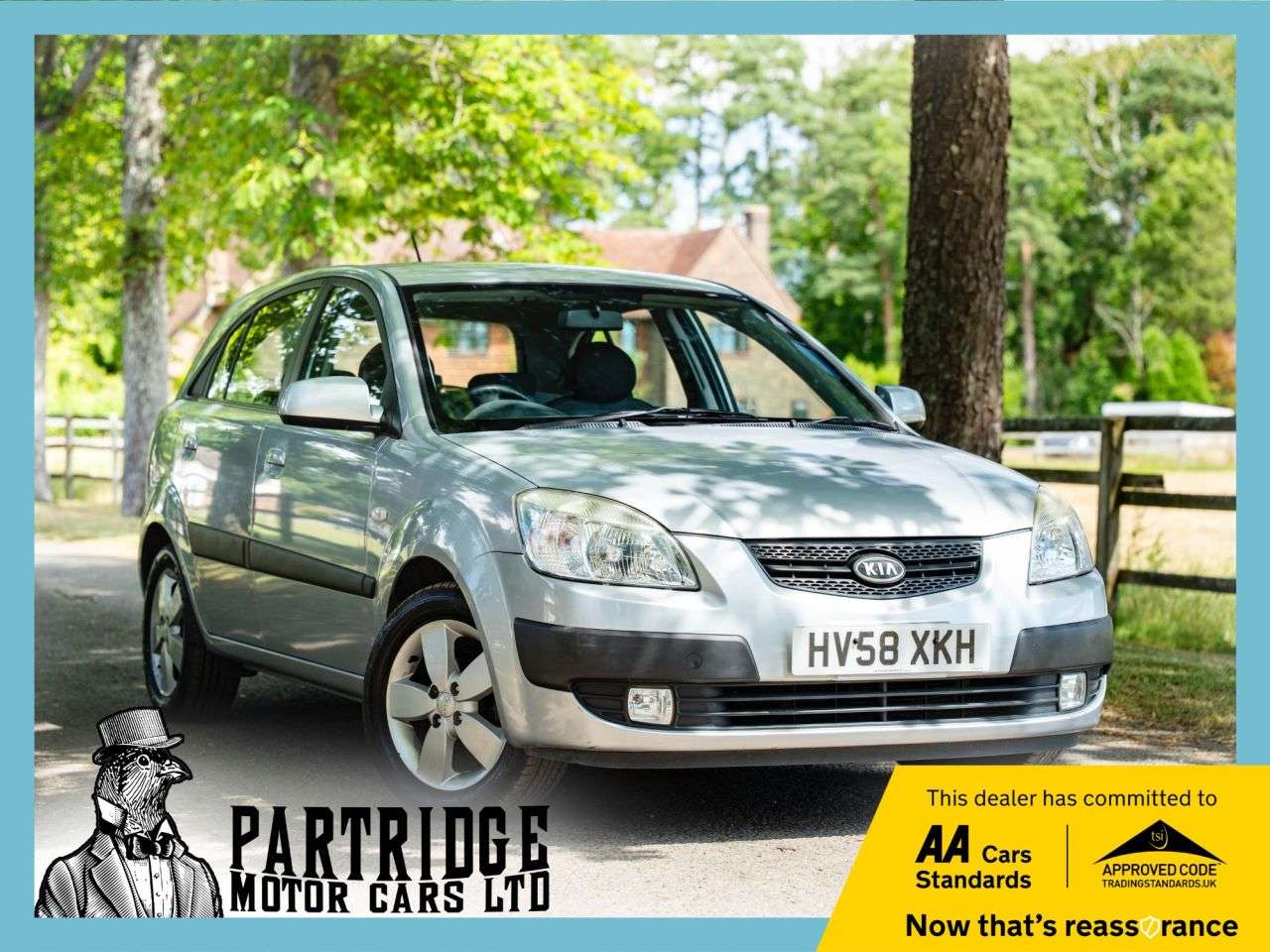 A 2008 KIA RIO 1.4 3 Hatchback 5dr Petrol Manual (150 g/km, 95 bhp) AIR CON, LOW MILEAGE, A 2008 KIA RIO 1.4 3 Hatchback 5dr Petrol Manual (150 g/km, 95 bhp) AIR CON, LOW MILEAGE,