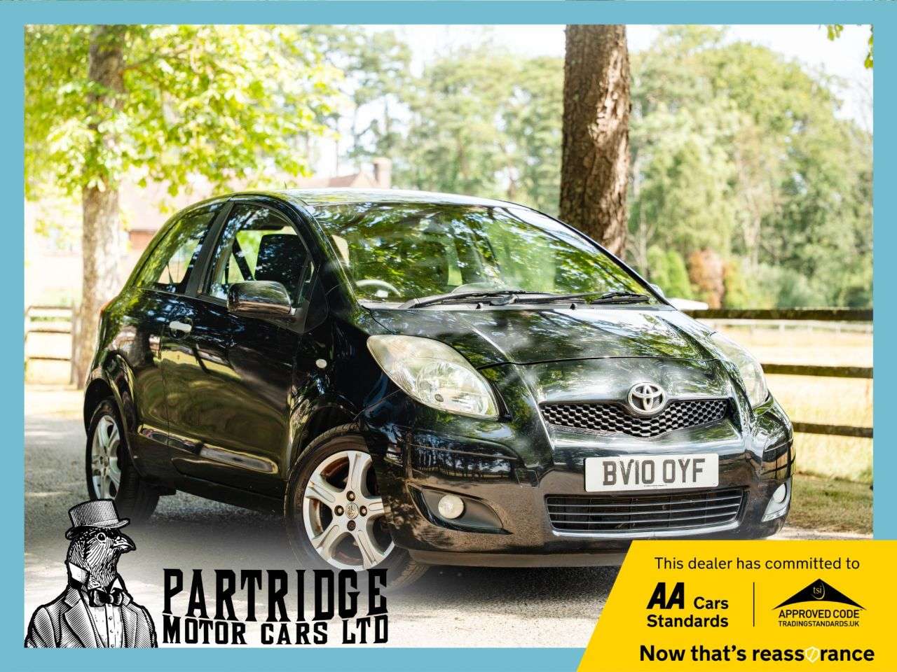 A 2010 TOYOTA YARIS 1.33 Dual VVT-i TR Hatchback 3dr Petrol Manual Euro 4 (s/s) (101 ps) ALLOY A 2010 TOYOTA YARIS 1.33 Dual VVT-i TR Hatchback 3dr Petrol Manual Euro 4 (s/s) (101 ps) ALLOY