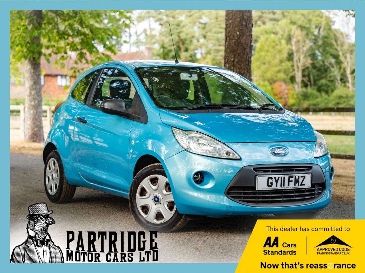 A 2011 FORD KA 1.2 Studio Hatchback 3dr Petrol Manual Euro 4 (69 ps) INSURANCE GROUP 2, CD A 2011 FORD KA 1.2 Studio Hatchback 3dr Petrol Manual Euro 4 (69 ps) INSURANCE GROUP 2, CD