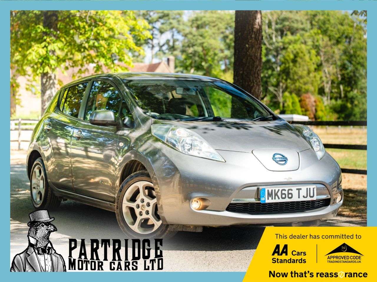 A 2016 NISSAN LEAF 30kWh Acenta Hatchback 5dr Electric Auto (109 bhp) RAPID CHARGE, SAT NAV, R A 2016 NISSAN LEAF 30kWh Acenta Hatchback 5dr Electric Auto (109 bhp) RAPID CHARGE, SAT NAV, R