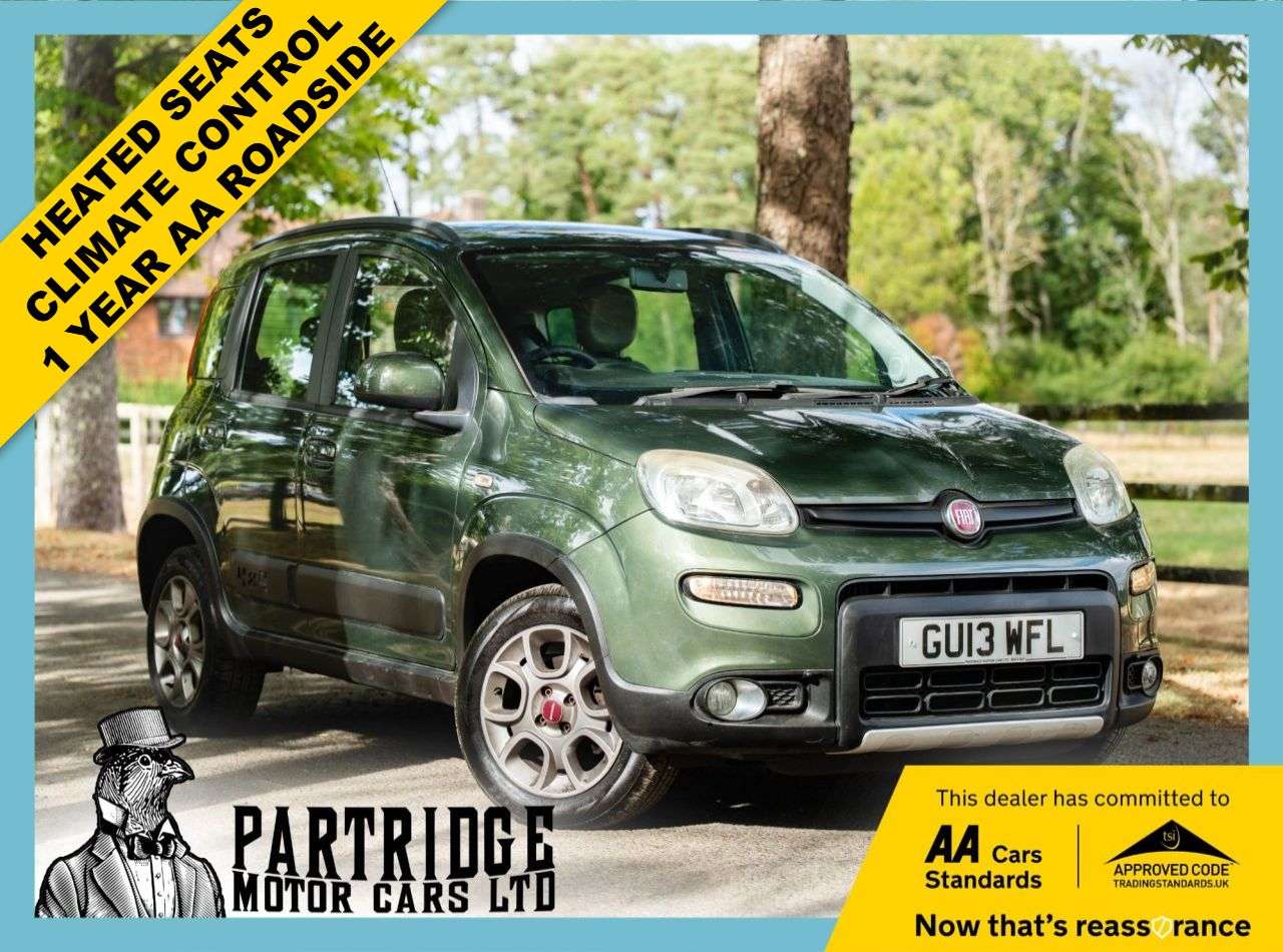 A 2013 FIAT PANDA 0.9 TwinAir 4x4 Hatchback 5dr Petrol Manual Euro 5 (s/s) (85 bhp) PERMANENT A 2013 FIAT PANDA 0.9 TwinAir 4x4 Hatchback 5dr Petrol Manual Euro 5 (s/s) (85 bhp) PERMANENT