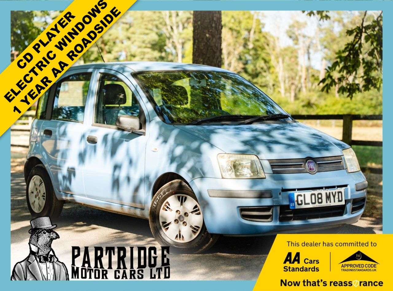 A 2008 FIAT PANDA 1.2 Dynamic Hatchback 5dr Petrol Manual (133 g/km, 60 bhp) ELECTRIC WINDOWS A 2008 FIAT PANDA 1.2 Dynamic Hatchback 5dr Petrol Manual (133 g/km, 60 bhp) ELECTRIC WINDOWS