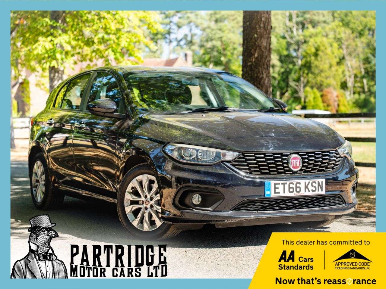 A 2017 FIAT TIPO 1.4 MPI Easy Plus Hatchback 5dr Petrol Manual Euro 6 (95 ps) 1 OWNER, ALLOY A 2017 FIAT TIPO 1.4 MPI Easy Plus Hatchback 5dr Petrol Manual Euro 6 (95 ps) 1 OWNER, ALLOY