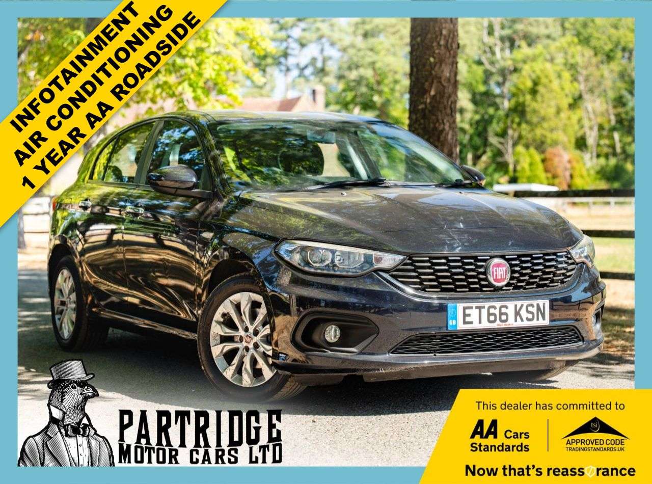 A 2017 FIAT TIPO 1.4 MPI Easy Plus Hatchback 5dr Petrol Manual Euro 6 (95 ps) 1 OWNER, ALLOY A 2017 FIAT TIPO 1.4 MPI Easy Plus Hatchback 5dr Petrol Manual Euro 6 (95 ps) 1 OWNER, ALLOY