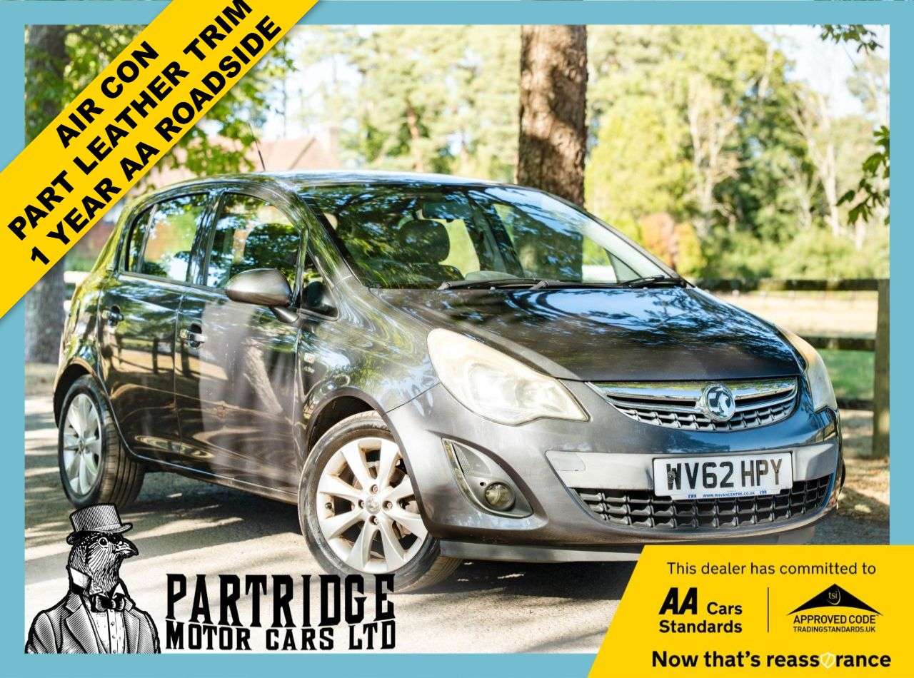 A 2012 VAUXHALL CORSA 1.2 16V Active Hatchback 5dr Petrol Manual Euro 5 (A/C) (85 ps) AIR CON, LE A 2012 VAUXHALL CORSA 1.2 16V Active Hatchback 5dr Petrol Manual Euro 5 (A/C) (85 ps) AIR CON, LE