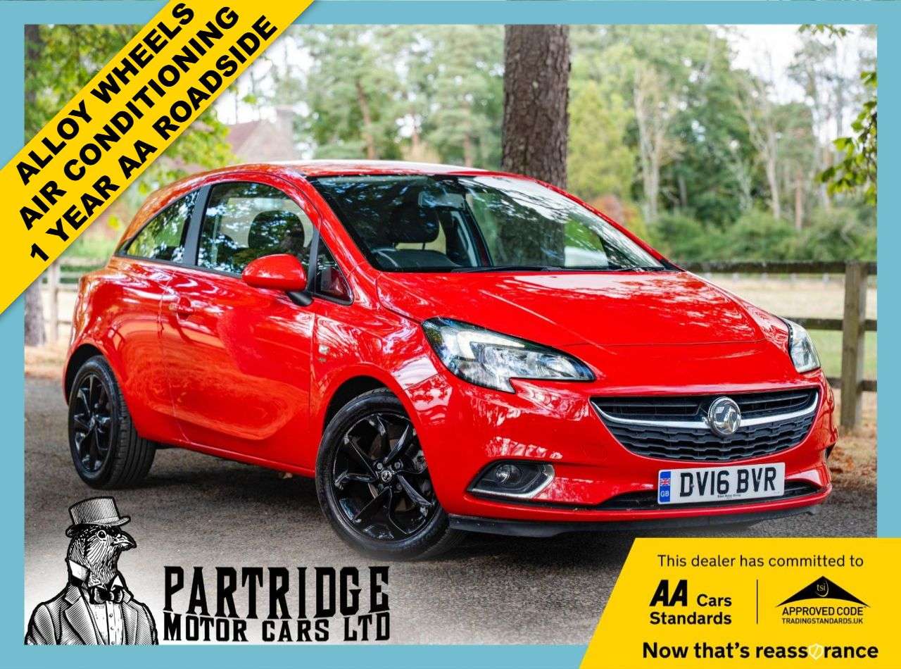 A 2016 VAUXHALL CORSA 1.4i ecoFLEX SRi Hatchback 3dr Petrol Manual Euro 6 (90 ps) AIR CON, ALLOY A 2016 VAUXHALL CORSA 1.4i ecoFLEX SRi Hatchback 3dr Petrol Manual Euro 6 (90 ps) AIR CON, ALLOY