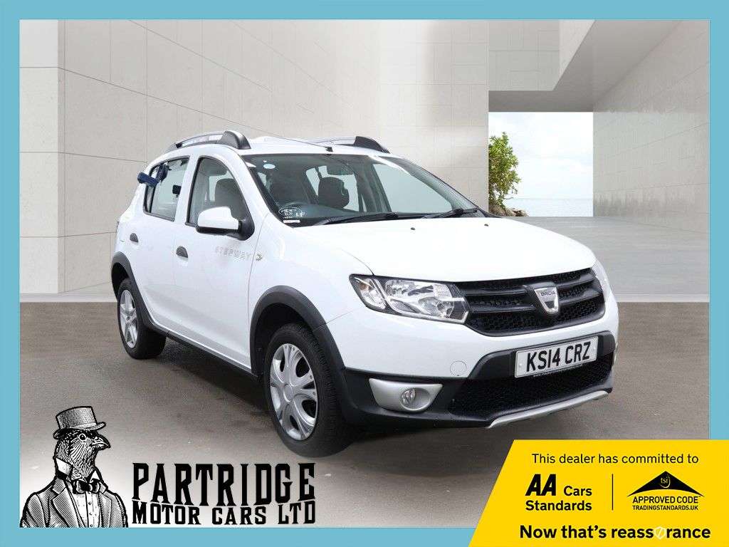 A 2014 DACIA SANDERO STEPWAY 0.9 TCe Ambiance Hatchback 5dr Petrol Manual Euro 5 (90 ps) TOW BAR, LOW MI A 2014 DACIA SANDERO STEPWAY 0.9 TCe Ambiance Hatchback 5dr Petrol Manual Euro 5 (90 ps) TOW BAR, LOW MI