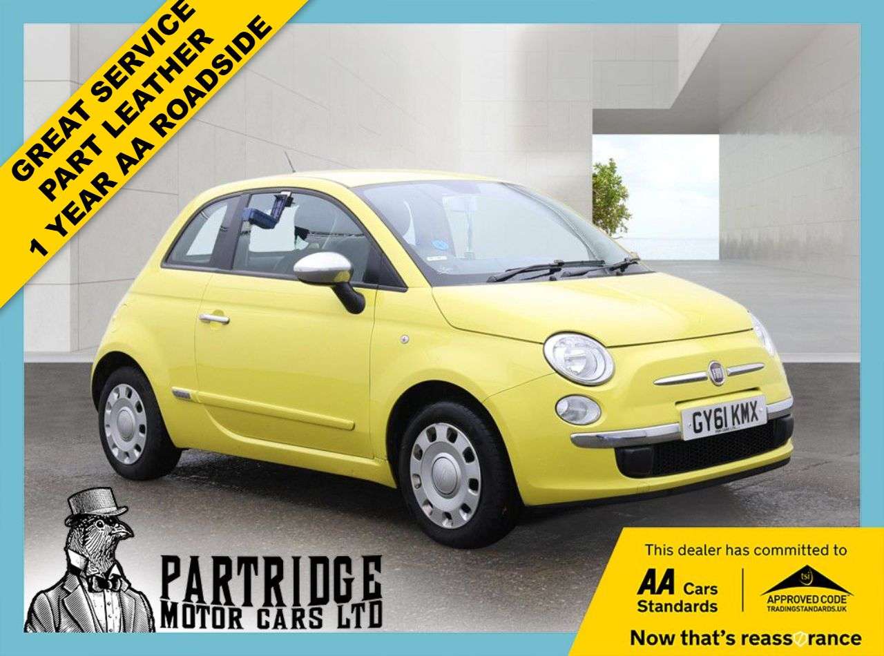 A 2011 FIAT 500 1.2 Pop Hatchback 3dr Petrol Manual Euro 5 (s/s) (69 bhp) GREAT SERVICE HIS A 2011 FIAT 500 1.2 Pop Hatchback 3dr Petrol Manual Euro 5 (s/s) (69 bhp) GREAT SERVICE HIS