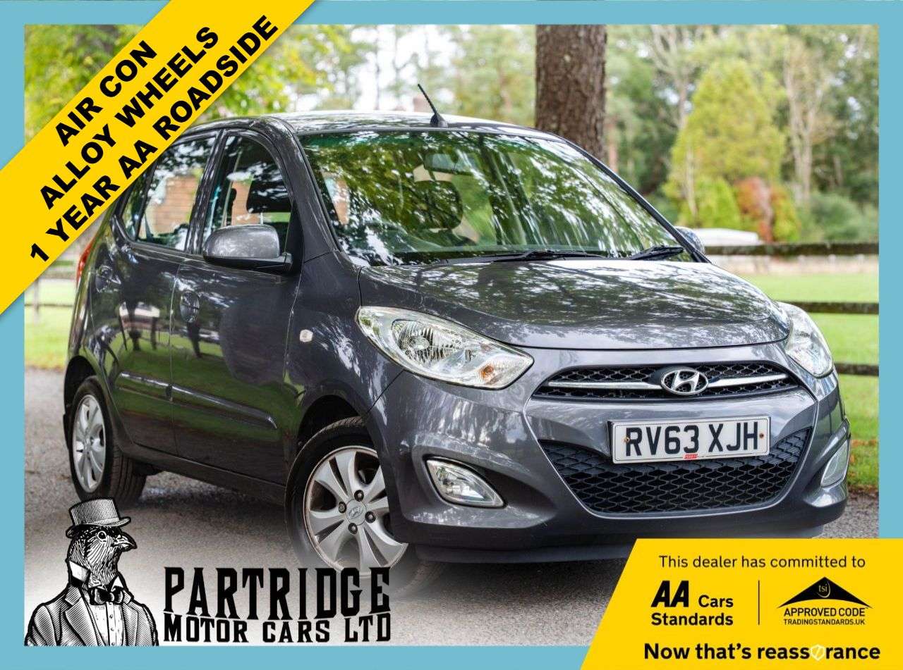 A 2013 HYUNDAI I10 1.2 Active Hatchback 5dr Petrol Manual Euro 5 (85 bhp) AIR CON, ALLOY WHEEL A 2013 HYUNDAI I10 1.2 Active Hatchback 5dr Petrol Manual Euro 5 (85 bhp) AIR CON, ALLOY WHEEL