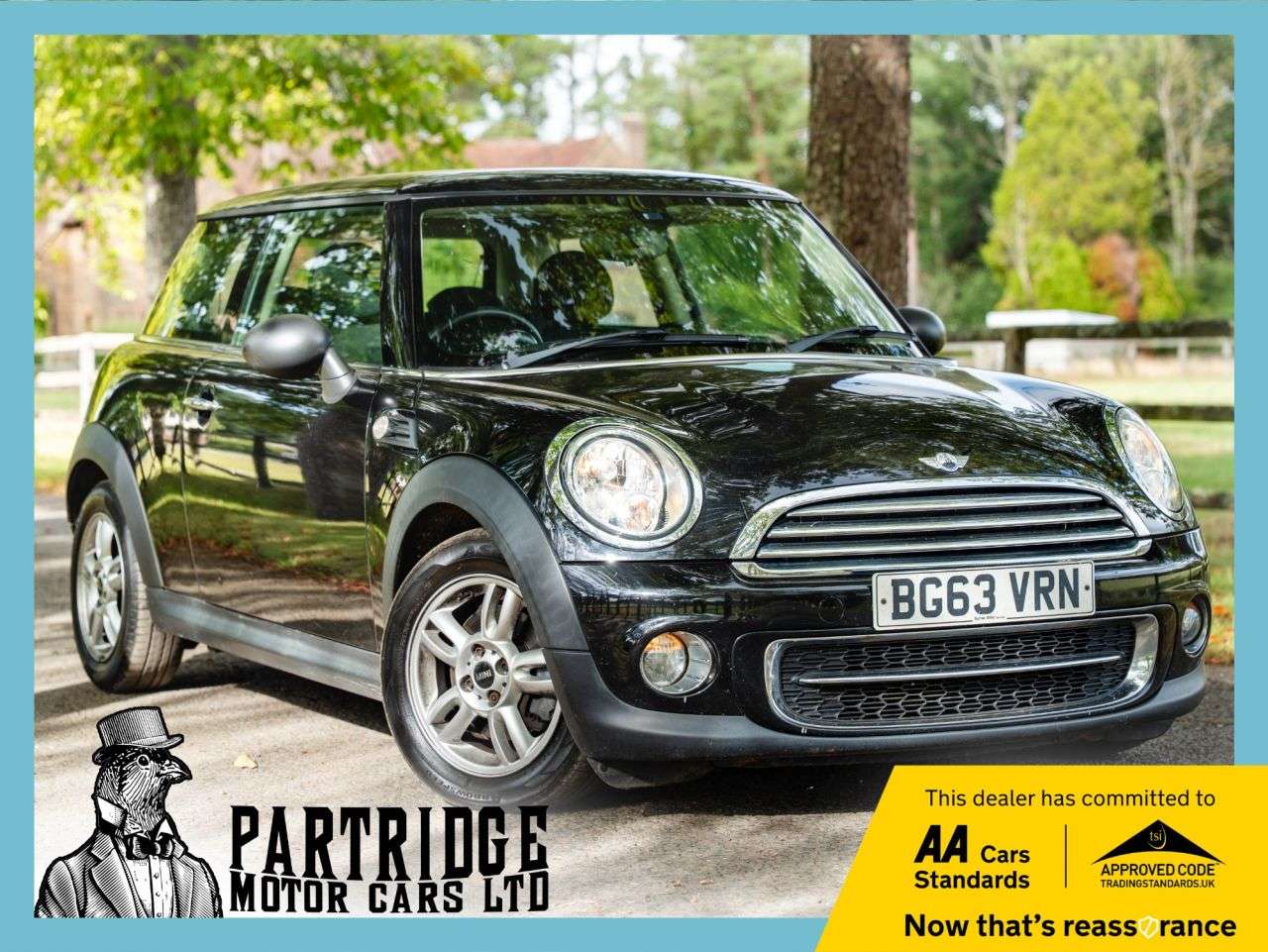 A 2013 MINI HATCH 1.6 One Hatchback 3dr Petrol Manual Euro 5 (98 ps) AIR CON, ALLOY WHEELS, B A 2013 MINI HATCH 1.6 One Hatchback 3dr Petrol Manual Euro 5 (98 ps) AIR CON, ALLOY WHEELS, B