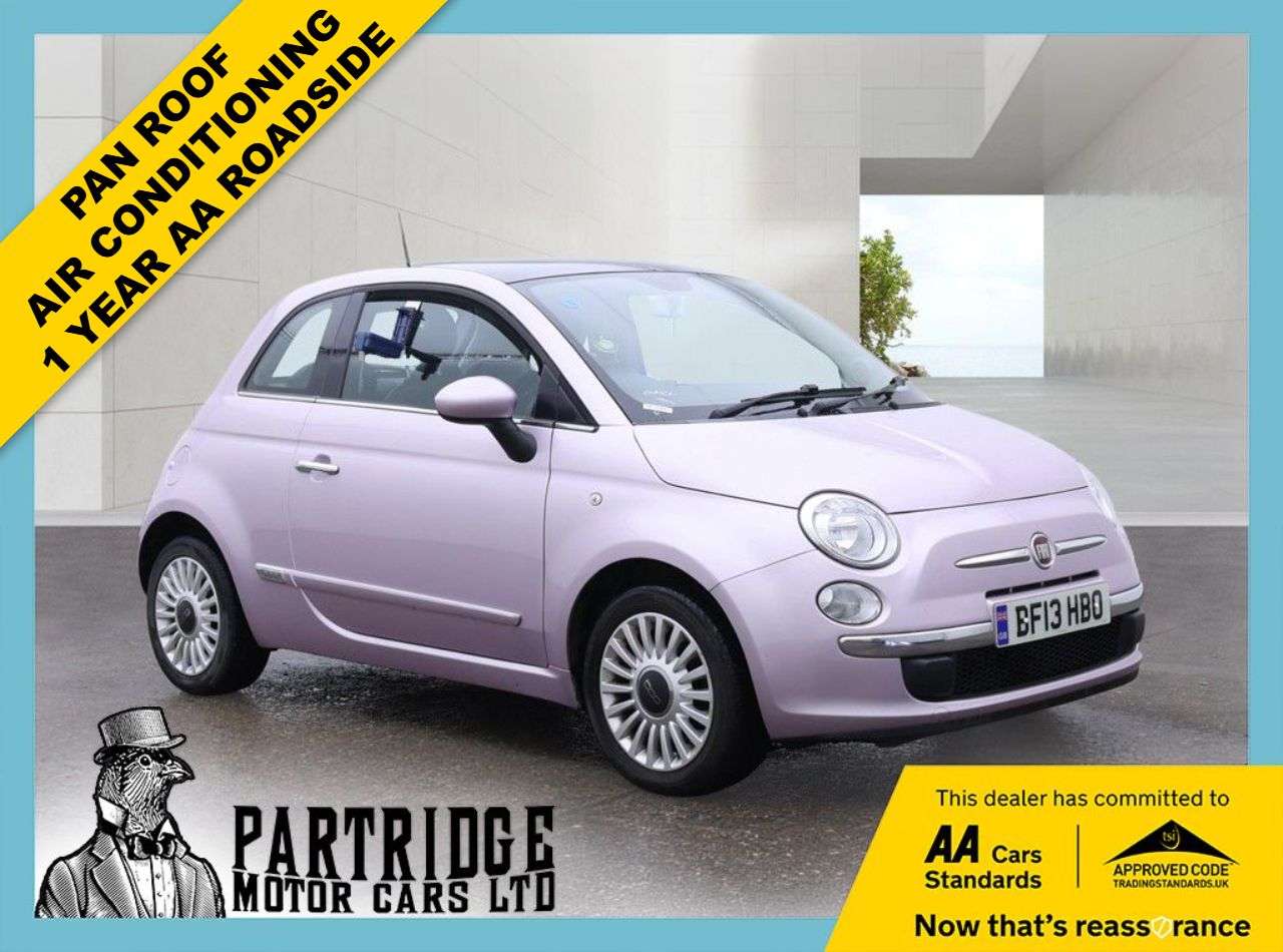 A 2013 FIAT 500 1.2 Lounge Hatchback 3dr Petrol Manual Euro 4 (69 bhp) AIR CON, ALLOY WHEEL A 2013 FIAT 500 1.2 Lounge Hatchback 3dr Petrol Manual Euro 4 (69 bhp) AIR CON, ALLOY WHEEL