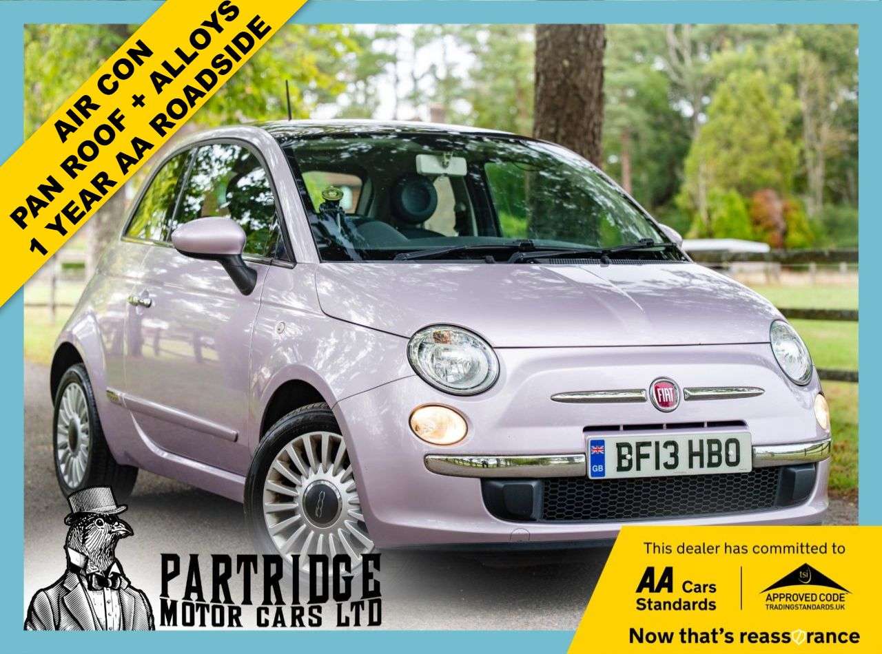 A 2013 FIAT 500 1.2 Lounge Hatchback 3dr Petrol Manual Euro 4 (69 bhp) AIR CON, ALLOY WHEEL A 2013 FIAT 500 1.2 Lounge Hatchback 3dr Petrol Manual Euro 4 (69 bhp) AIR CON, ALLOY WHEEL