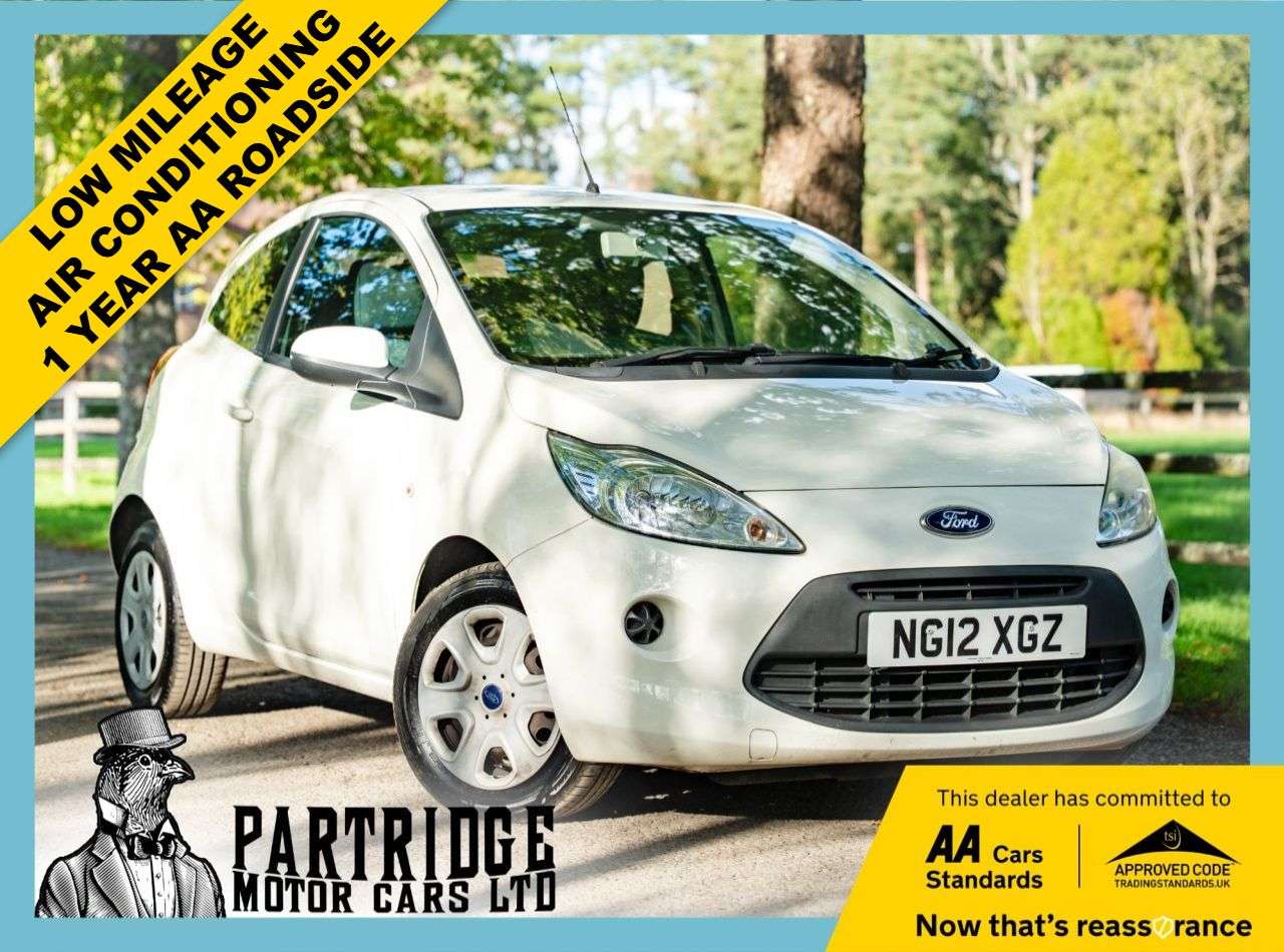 A 2012 FORD KA 1.2 Edge Hatchback 3dr Petrol Manual Euro 5 (s/s) (69 ps) AIR CON, LOW MILE A 2012 FORD KA 1.2 Edge Hatchback 3dr Petrol Manual Euro 5 (s/s) (69 ps) AIR CON, LOW MILE