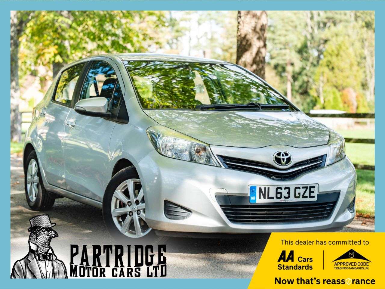 A 2013 TOYOTA YARIS 1.33 Dual VVT-i TR Hatchback 5dr Petrol Manual Euro 5 (101 ps) REAR VIEW CA A 2013 TOYOTA YARIS 1.33 Dual VVT-i TR Hatchback 5dr Petrol Manual Euro 5 (101 ps) REAR VIEW CA