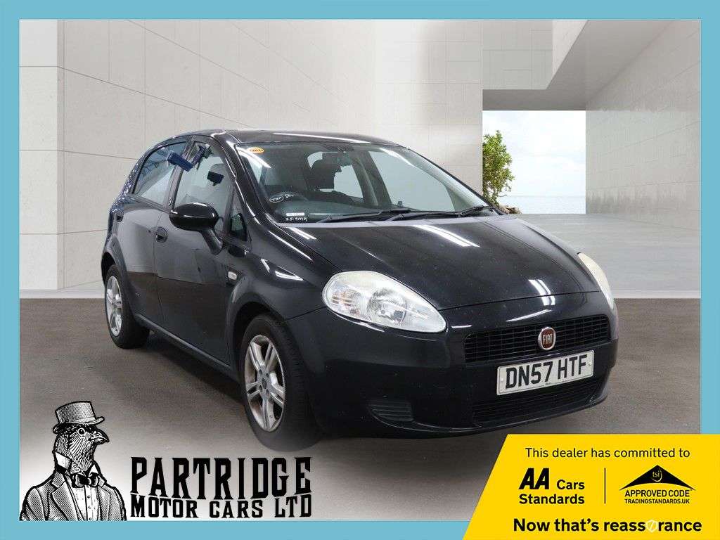 A 2008 FIAT GRANDE PUNTO 1.2 Active Hatchback 5dr Petrol Manual (a/c) (139 g/km, 65 bhp) AIR CON, AL A 2008 FIAT GRANDE PUNTO 1.2 Active Hatchback 5dr Petrol Manual (a/c) (139 g/km, 65 bhp) AIR CON, AL
