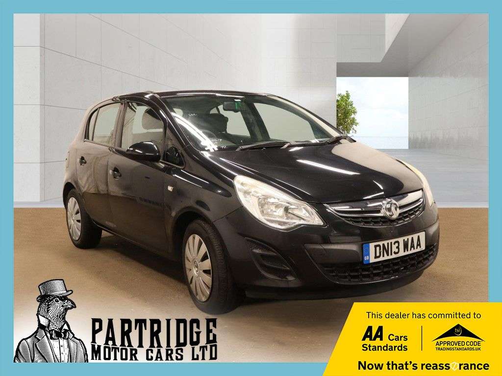 A 2013 VAUXHALL CORSA 1.2i ecoFLEX 16V Exclusiv Hatchback 5dr Petrol Manual Euro 5 (s/s) (A/C) (8 A 2013 VAUXHALL CORSA 1.2i ecoFLEX 16V Exclusiv Hatchback 5dr Petrol Manual Euro 5 (s/s) (A/C) (8