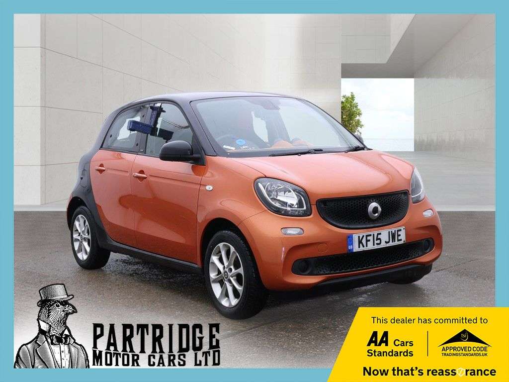 A 2015 SMART FORFOUR 1.0 Passion Hatchback 5dr Petrol Manual Euro 6 (s/s) (71 ps) AIR CON, ALLOY A 2015 SMART FORFOUR 1.0 Passion Hatchback 5dr Petrol Manual Euro 6 (s/s) (71 ps) AIR CON, ALLOY