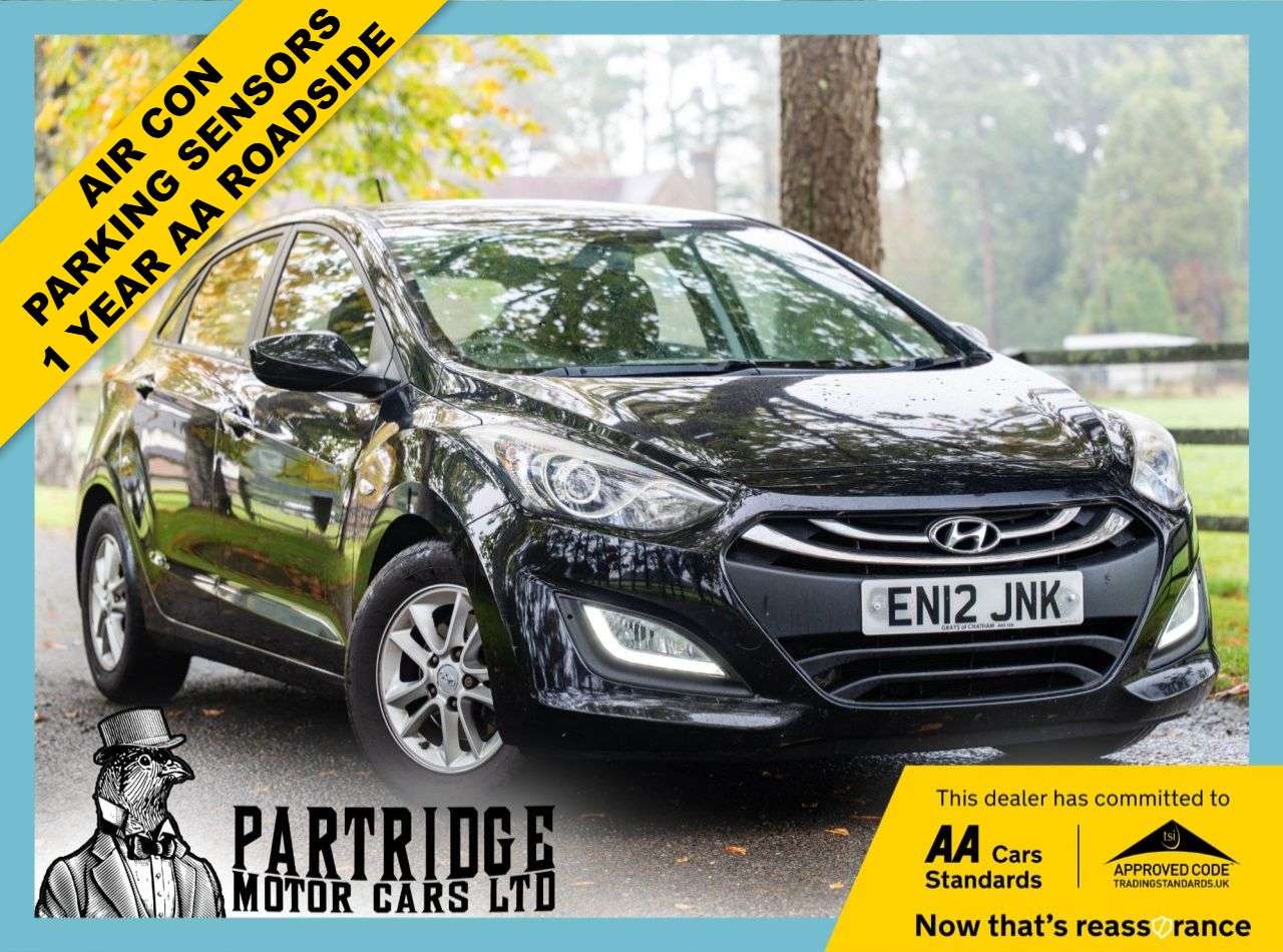 A 2012 HYUNDAI I30 1.4 Active Hatchback 5dr Petrol Manual Euro 5 (100 ps) AIR CON, PARKING SEN A 2012 HYUNDAI I30 1.4 Active Hatchback 5dr Petrol Manual Euro 5 (100 ps) AIR CON, PARKING SEN