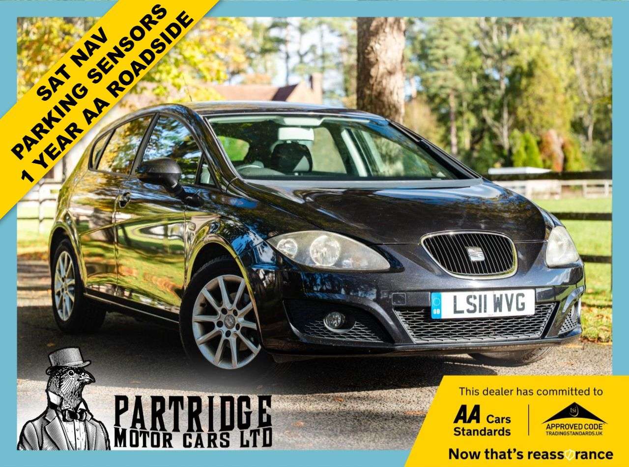 A 2011 SEAT LEON 1.2 TSI SE Copa Hatchback 5dr Petrol Manual Euro 5 (s/s) (105 ps) SAT NAV, A 2011 SEAT LEON 1.2 TSI SE Copa Hatchback 5dr Petrol Manual Euro 5 (s/s) (105 ps) SAT NAV,