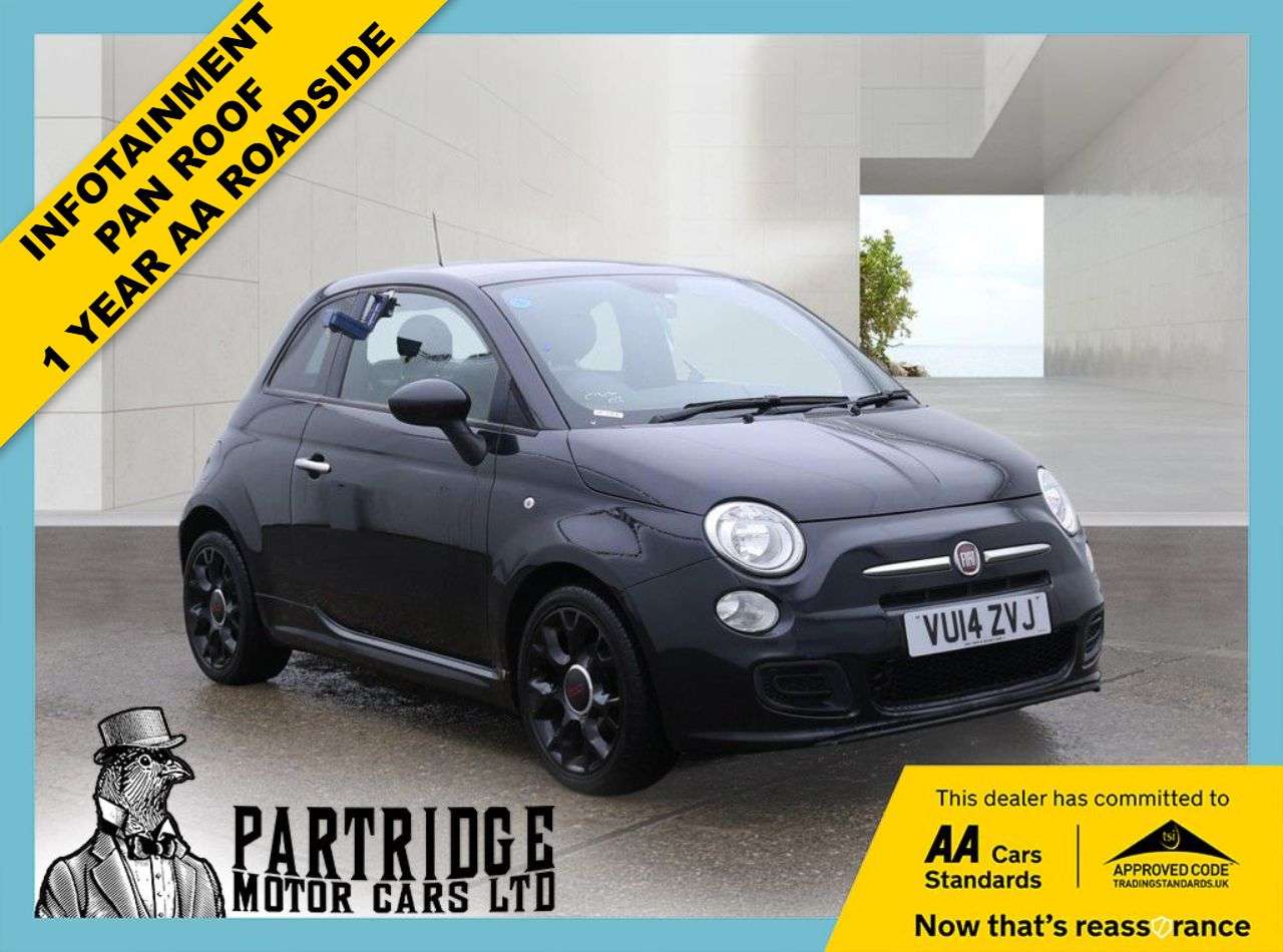 A 2014 FIAT 500 1.2 S Hatchback 3dr Petrol Manual Euro 6 (s/s) (69 bhp) INFOTAINMENT, AIR C A 2014 FIAT 500 1.2 S Hatchback 3dr Petrol Manual Euro 6 (s/s) (69 bhp) INFOTAINMENT, AIR C
