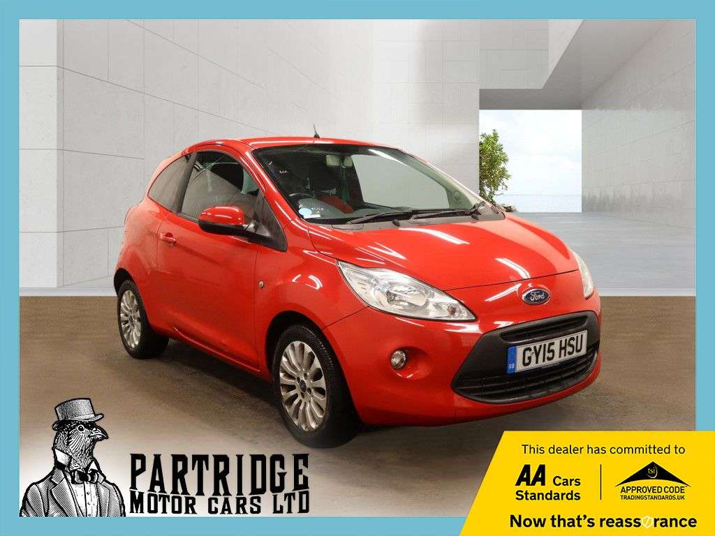 A 2015 FORD KA 1.2 Zetec Hatchback 3dr Petrol Manual Euro 5 (s/s) (69 ps) A 2015 FORD KA 1.2 Zetec Hatchback 3dr Petrol Manual Euro 5 (s/s) (69 ps)