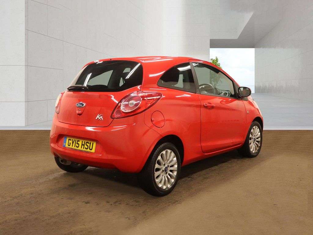A 2015 FORD KA 1.2 Zetec Hatchback 3dr Petrol Manual Euro 5 (s/s) (69 ps) A 2015 FORD KA 1.2 Zetec Hatchback 3dr Petrol Manual Euro 5 (s/s) (69 ps)