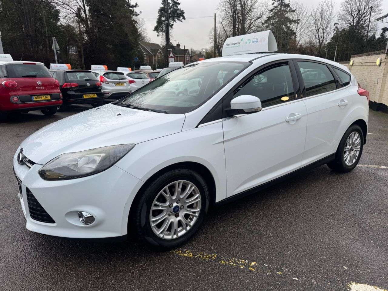 A 2012 FORD FOCUS 1.6 TDCi Titanium Hatchback 5dr Diesel Manual Euro 5 (s/s) (115 ps) A 2012 FORD FOCUS 1.6 TDCi Titanium Hatchback 5dr Diesel Manual Euro 5 (s/s) (115 ps)