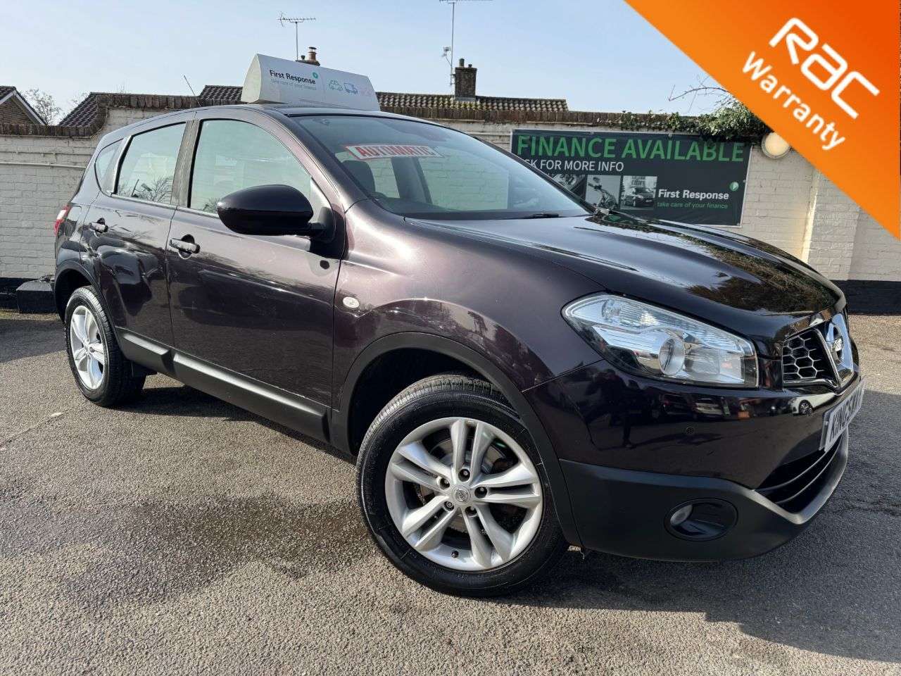 A 2013 NISSAN QASHQAI 1.6 Acenta SUV 5dr Petrol CVT 2WD Euro 5 (117 ps) WE WANT YOUR PART EXCHANG A 2013 NISSAN QASHQAI 1.6 Acenta SUV 5dr Petrol CVT 2WD Euro 5 (117 ps) WE WANT YOUR PART EXCHANG