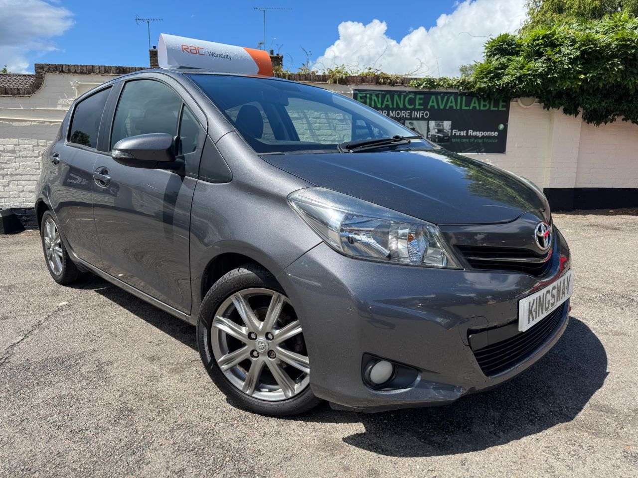 A 2012 TOYOTA YARIS 1.33 Dual VVT-i SR Hatchback 5dr Petrol Manual Euro 5 (101 ps) 6 MONTHS RAC A 2012 TOYOTA YARIS 1.33 Dual VVT-i SR Hatchback 5dr Petrol Manual Euro 5 (101 ps) 6 MONTHS RAC