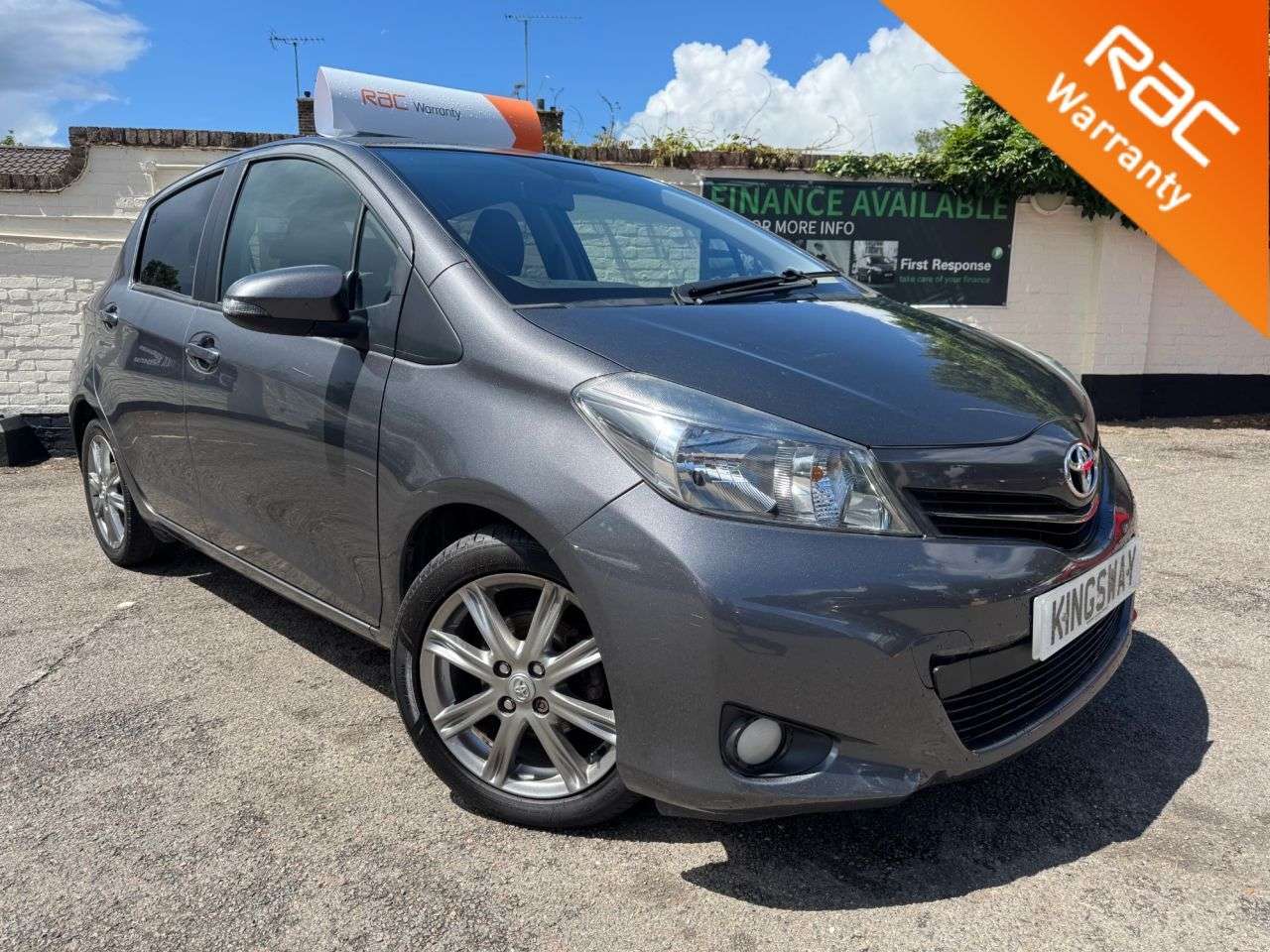 A 2012 TOYOTA YARIS 1.33 Dual VVT-i SR Hatchback 5dr Petrol Manual Euro 5 (101 ps) 6 MONTHS RAC A 2012 TOYOTA YARIS 1.33 Dual VVT-i SR Hatchback 5dr Petrol Manual Euro 5 (101 ps) 6 MONTHS RAC