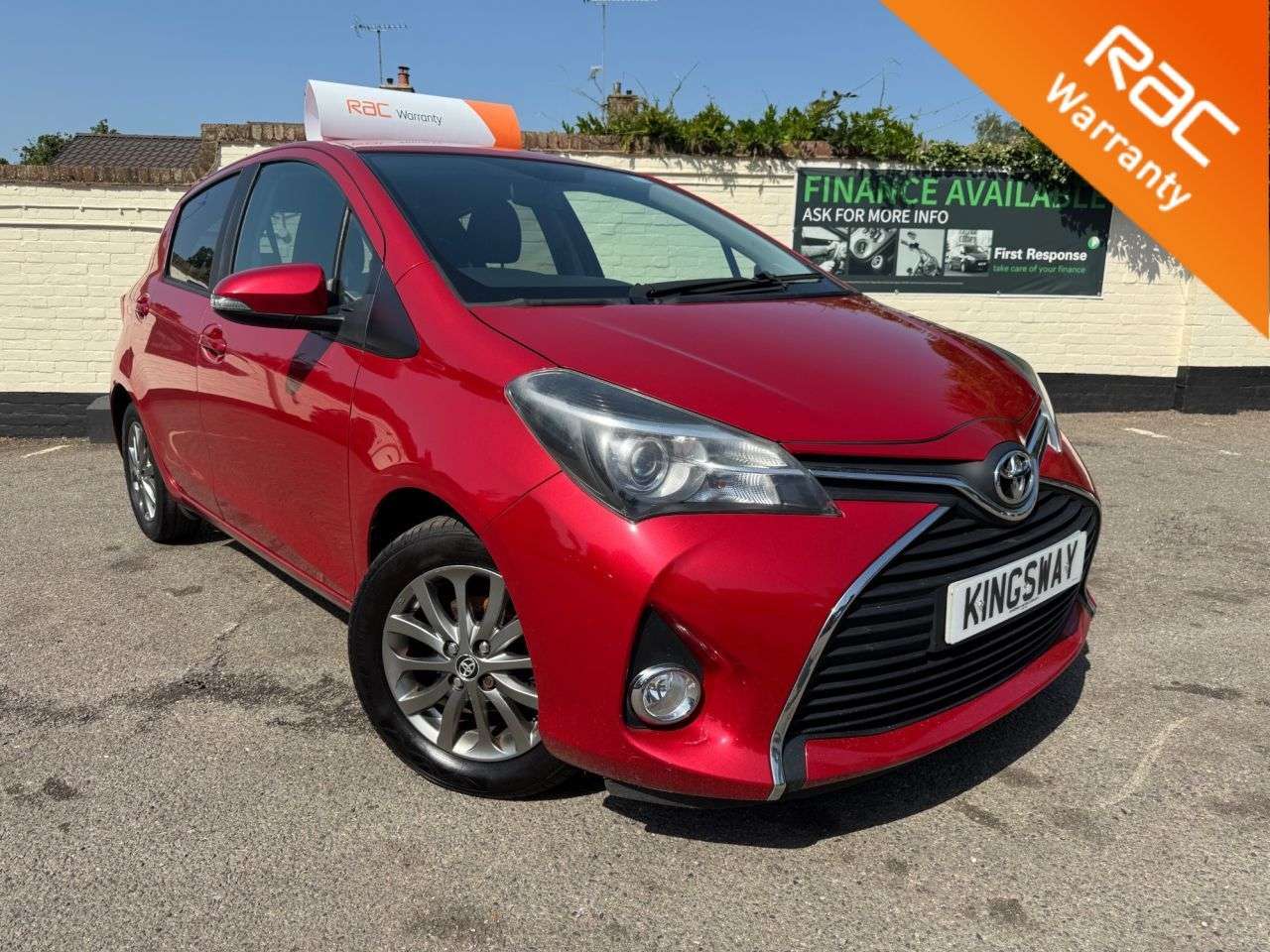 A 2016 TOYOTA YARIS 1.33 Dual VVT-i Icon Hatchback 5dr Petrol Manual Euro 6 (99 ps) 6 MONTHS RA A 2016 TOYOTA YARIS 1.33 Dual VVT-i Icon Hatchback 5dr Petrol Manual Euro 6 (99 ps) 6 MONTHS RA