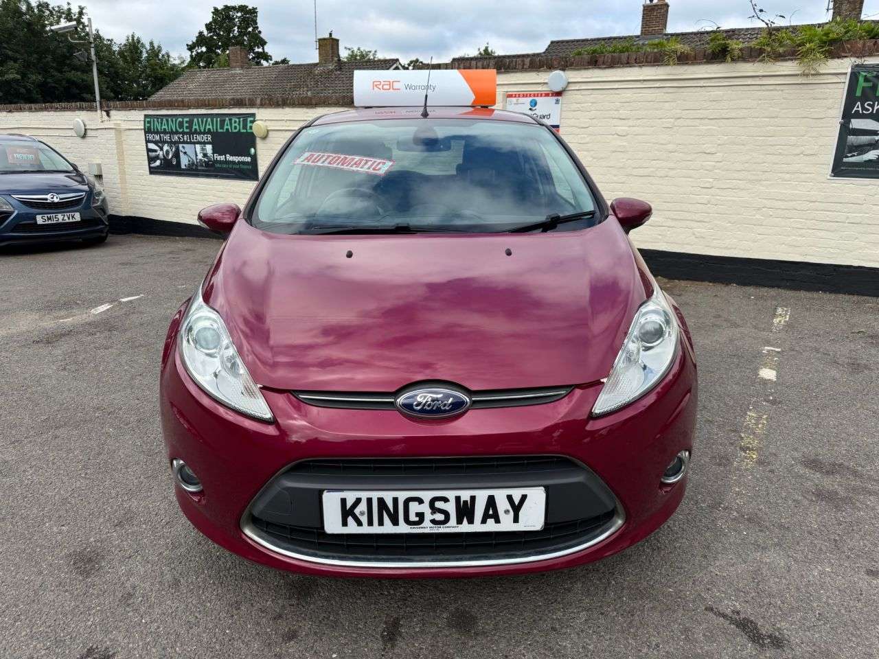 A 2012 FORD FIESTA 1.4 Titanium Hatchback 5dr Petrol Automatic (154 g/km, 94 bhp) 6 MONTHS RAC A 2012 FORD FIESTA 1.4 Titanium Hatchback 5dr Petrol Automatic (154 g/km, 94 bhp) 6 MONTHS RAC