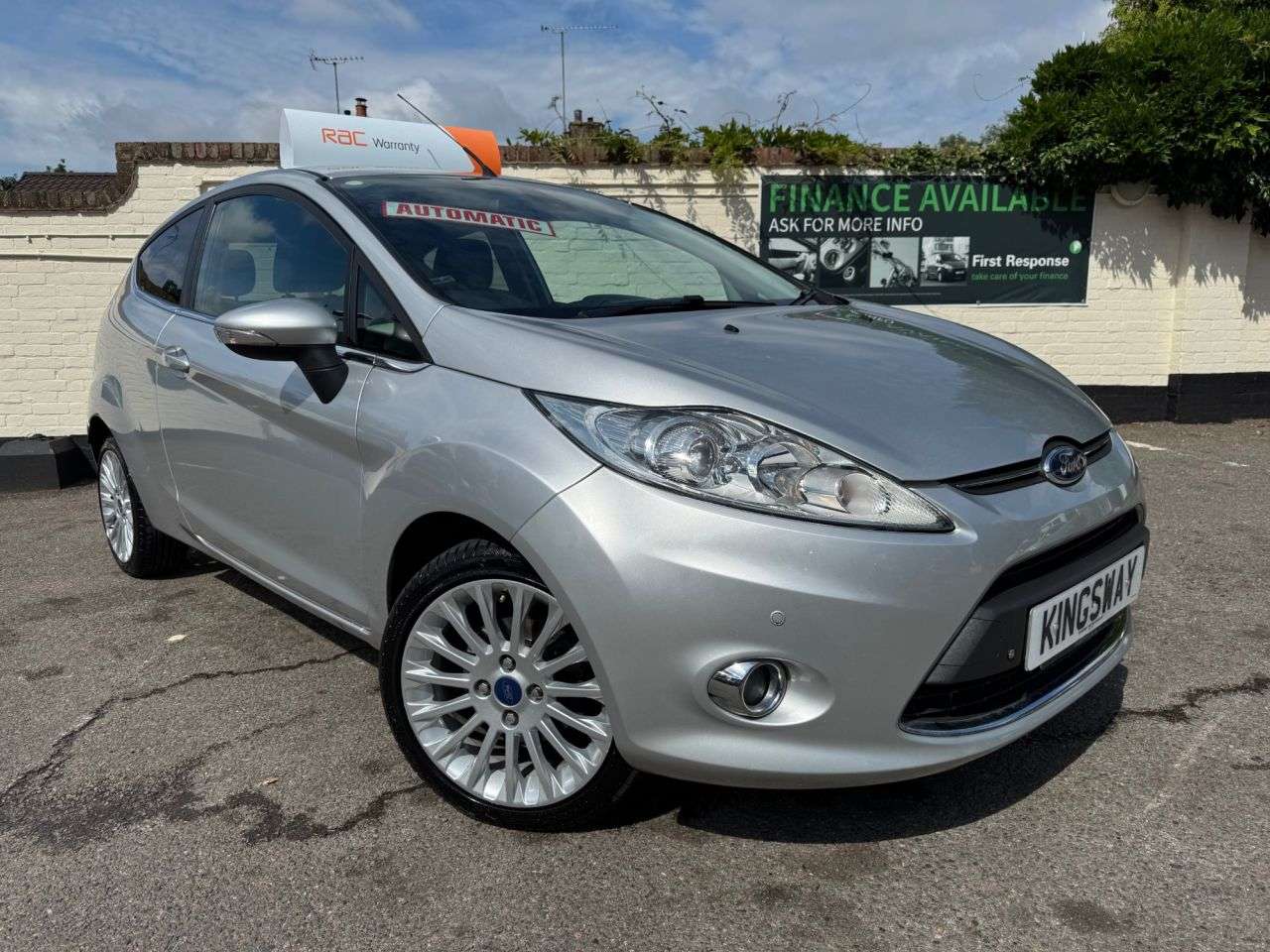 A 2011 FORD FIESTA 1.4 Titanium Hatchback 3dr Petrol Automatic (154 g/km, 94 bhp) 6 MONTHS RAC A 2011 FORD FIESTA 1.4 Titanium Hatchback 3dr Petrol Automatic (154 g/km, 94 bhp) 6 MONTHS RAC