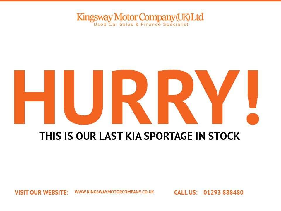 A 2017 KIA SPORTAGE 1.6 GDi 2 SUV 5dr Petrol Manual Euro 6 (s/s) (130 bhp) 6 MONTHS RAC WARRANT A 2017 KIA SPORTAGE 1.6 GDi 2 SUV 5dr Petrol Manual Euro 6 (s/s) (130 bhp) 6 MONTHS RAC WARRANT