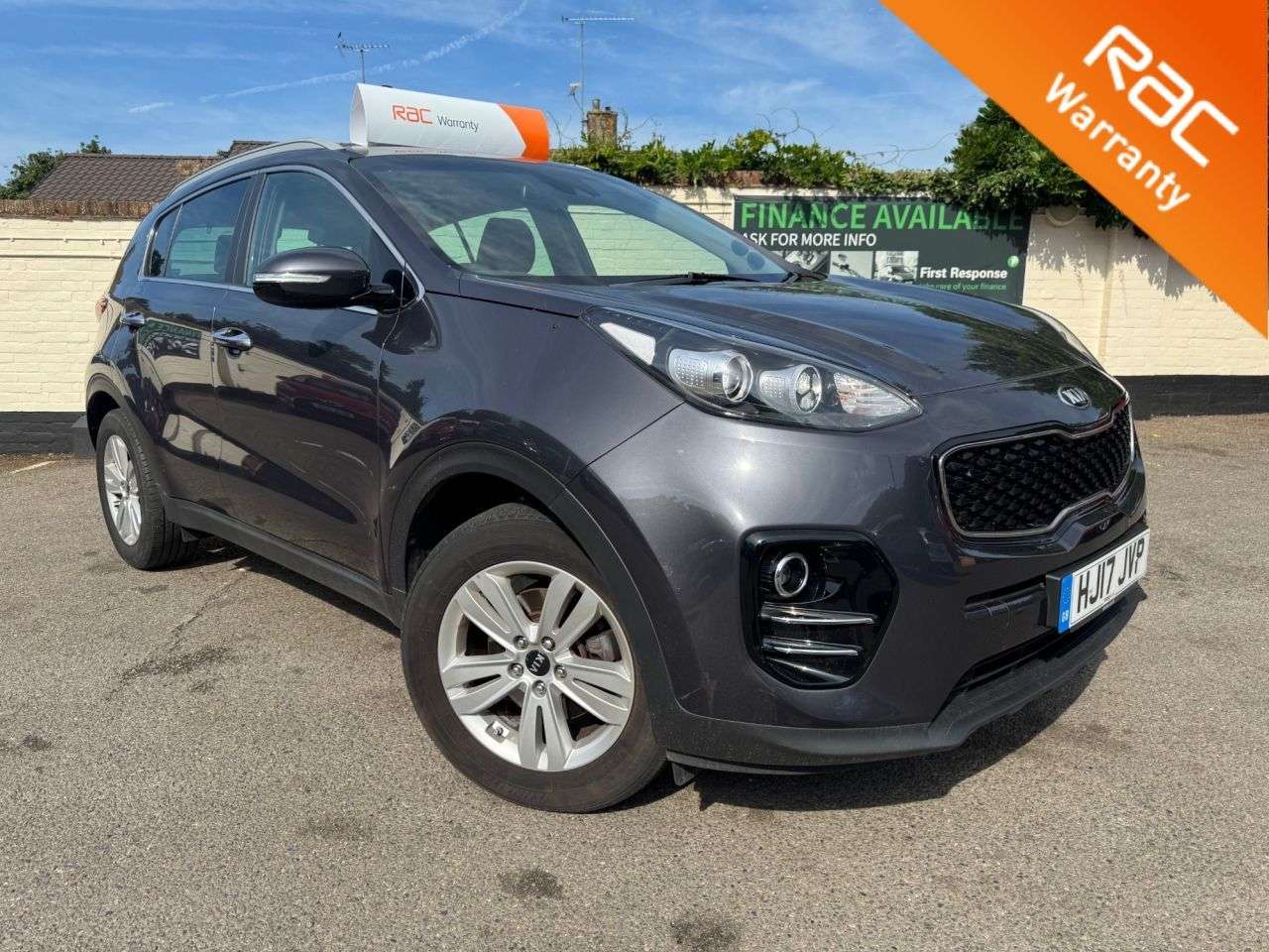 A 2017 KIA SPORTAGE 1.6 GDi 2 SUV 5dr Petrol Manual Euro 6 (s/s) (130 bhp) 6 MONTHS RAC WARRANT A 2017 KIA SPORTAGE 1.6 GDi 2 SUV 5dr Petrol Manual Euro 6 (s/s) (130 bhp) 6 MONTHS RAC WARRANT