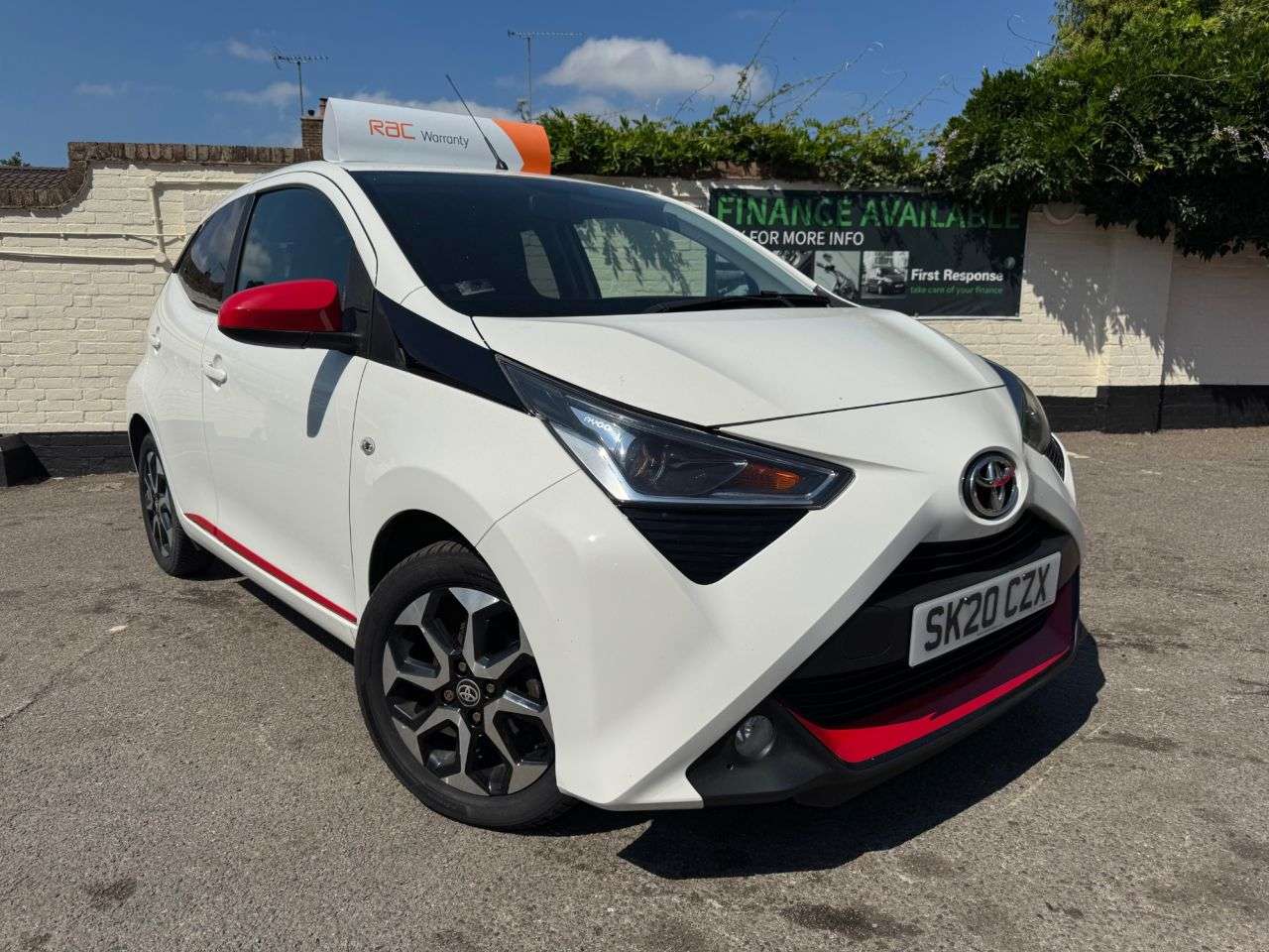 A 2020 TOYOTA AYGO 1.0 VVT-i x-trend Hatchback 5dr Petrol Manual Euro 6 (71 ps) 6 MONTHS RAC W A 2020 TOYOTA AYGO 1.0 VVT-i x-trend Hatchback 5dr Petrol Manual Euro 6 (71 ps) 6 MONTHS RAC W