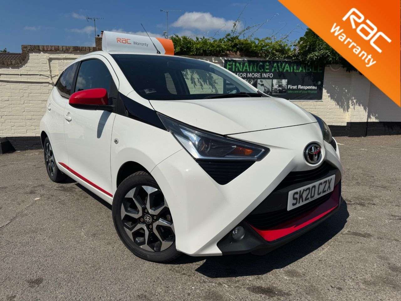 A 2020 TOYOTA AYGO 1.0 VVT-i x-trend Hatchback 5dr Petrol Manual Euro 6 (71 ps) 6 MONTHS RAC W A 2020 TOYOTA AYGO 1.0 VVT-i x-trend Hatchback 5dr Petrol Manual Euro 6 (71 ps) 6 MONTHS RAC W
