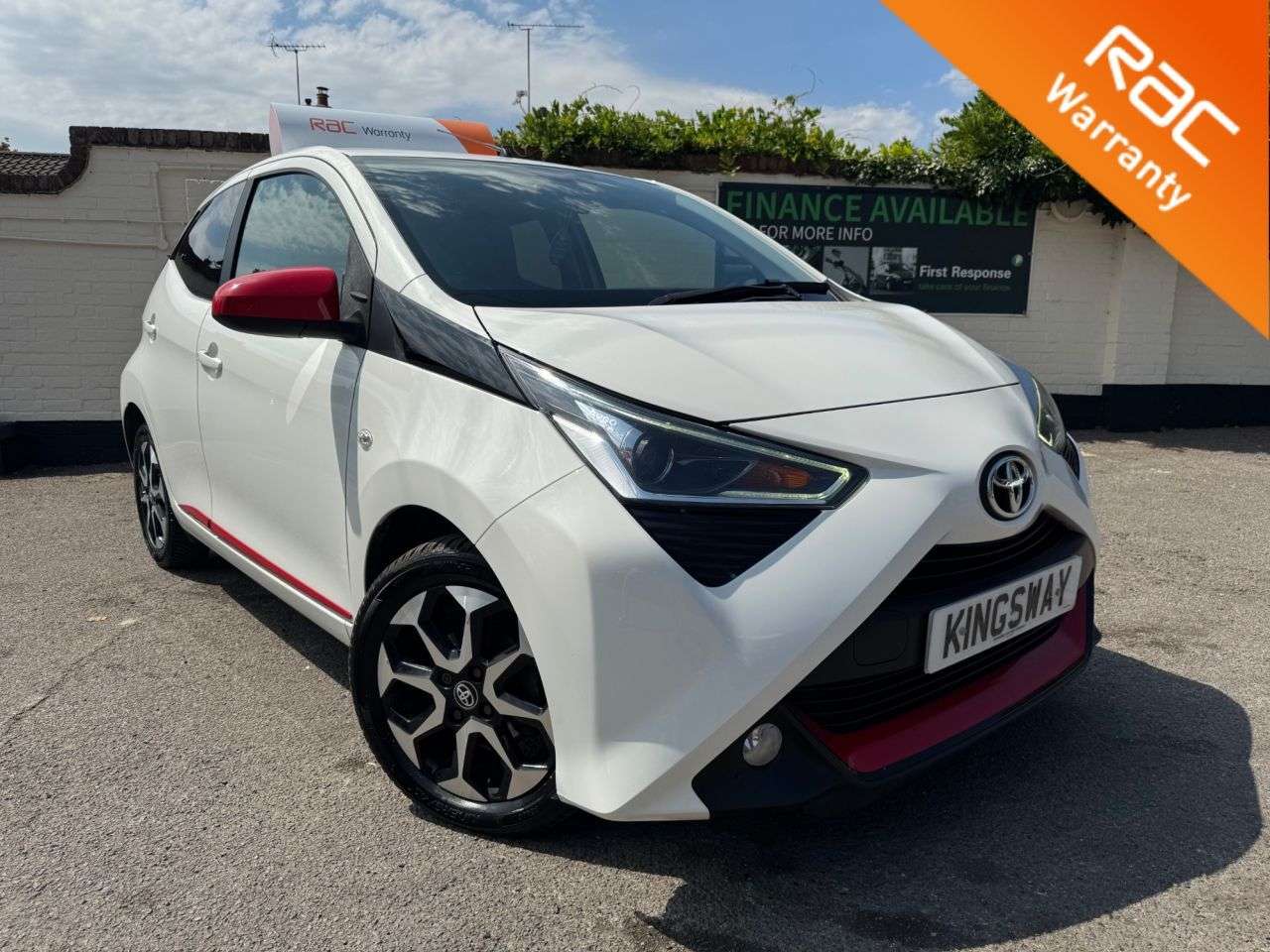 A 2020 TOYOTA AYGO 1.0 VVT-i x-trend Hatchback 5dr Petrol Manual Euro 6 (71 ps) 6 MONTHS RAC W A 2020 TOYOTA AYGO 1.0 VVT-i x-trend Hatchback 5dr Petrol Manual Euro 6 (71 ps) 6 MONTHS RAC W