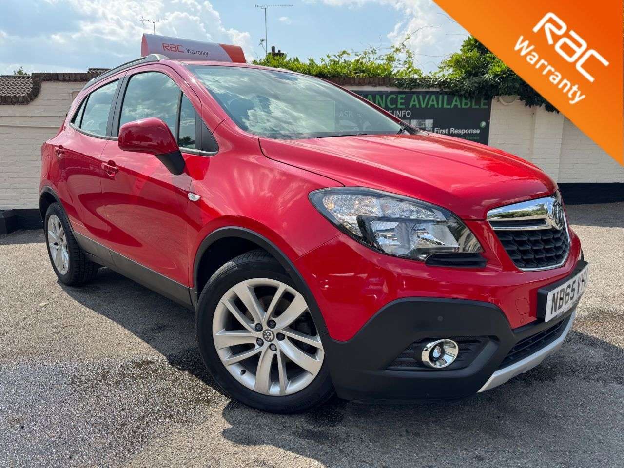 A 2016 VAUXHALL MOKKA 1.6i Exclusiv SUV 5dr Petrol Manual 2WD Euro 6 (s/s) (115 ps) 6 MONTHS RAC A 2016 VAUXHALL MOKKA 1.6i Exclusiv SUV 5dr Petrol Manual 2WD Euro 6 (s/s) (115 ps) 6 MONTHS RAC