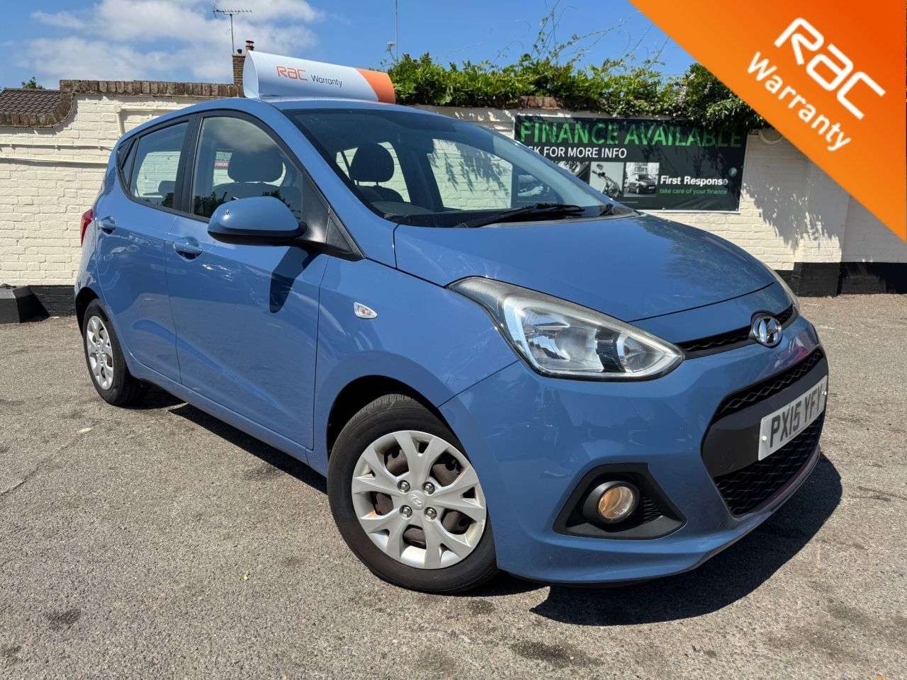 A 2015 HYUNDAI I10 1.0 SE Hatchback 5dr Petrol Manual Euro 5 (66 ps) 6 MONTHS RAC WARRANTY INC A 2015 HYUNDAI I10 1.0 SE Hatchback 5dr Petrol Manual Euro 5 (66 ps) 6 MONTHS RAC WARRANTY INC