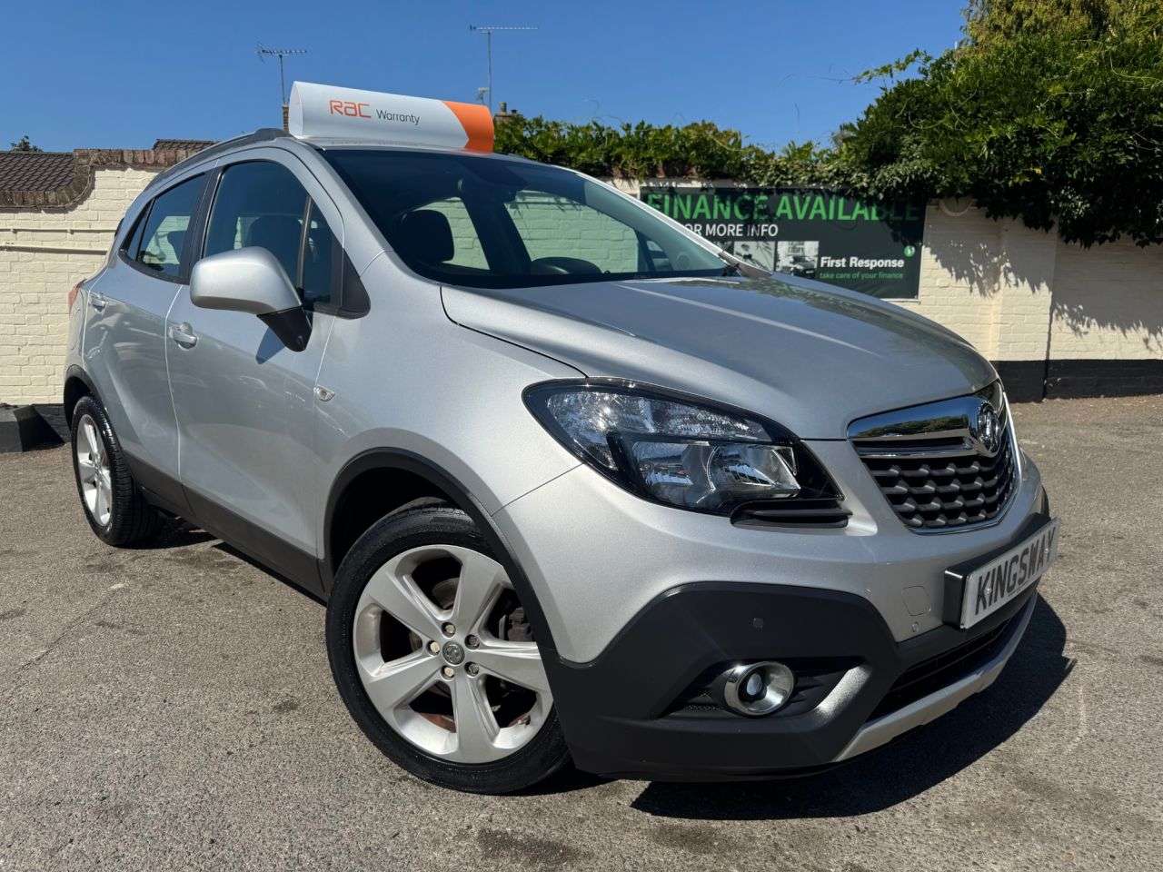 A 2015 VAUXHALL MOKKA 1.6i Tech Line SUV 5dr Petrol Manual 2WD Euro 6 (s/s) (115 ps) 6 MONTHS RAC A 2015 VAUXHALL MOKKA 1.6i Tech Line SUV 5dr Petrol Manual 2WD Euro 6 (s/s) (115 ps) 6 MONTHS RAC