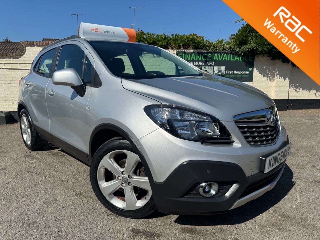 A 2015 VAUXHALL MOKKA 1.6i Tech Line SUV 5dr Petrol Manual 2WD Euro 6 (s/s) (115 ps) 6 MONTHS RAC A 2015 VAUXHALL MOKKA 1.6i Tech Line SUV 5dr Petrol Manual 2WD Euro 6 (s/s) (115 ps) 6 MONTHS RAC