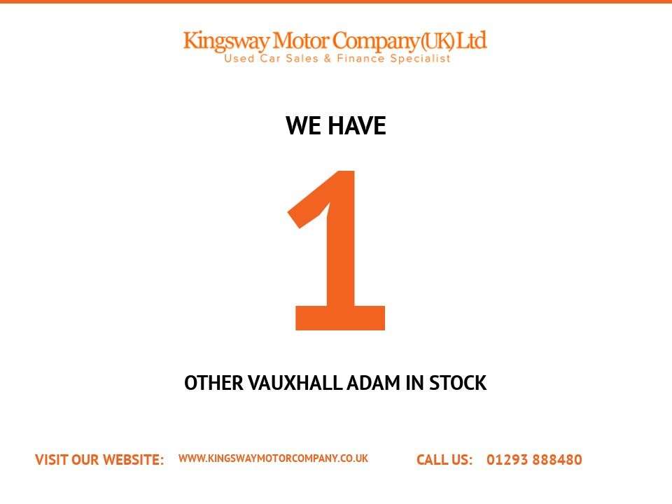 2016 VAUXHALL ADAM 2016 VAUXHALL ADAM