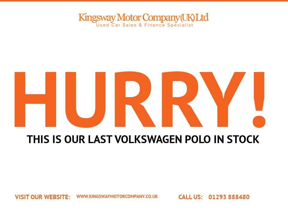 A 2013 VOLKSWAGEN POLO 1.2 Match Edition Hatchback 5dr Petrol Manual Euro 5 (60 ps) 6 MONTHS RAC W A 2013 VOLKSWAGEN POLO 1.2 Match Edition Hatchback 5dr Petrol Manual Euro 5 (60 ps) 6 MONTHS RAC W