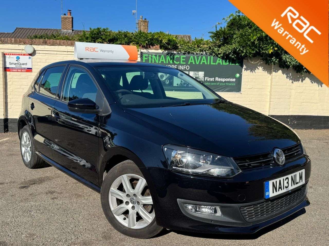 A 2013 VOLKSWAGEN POLO 1.2 Match Edition Hatchback 5dr Petrol Manual Euro 5 (60 ps) 6 MONTHS RAC W A 2013 VOLKSWAGEN POLO 1.2 Match Edition Hatchback 5dr Petrol Manual Euro 5 (60 ps) 6 MONTHS RAC W