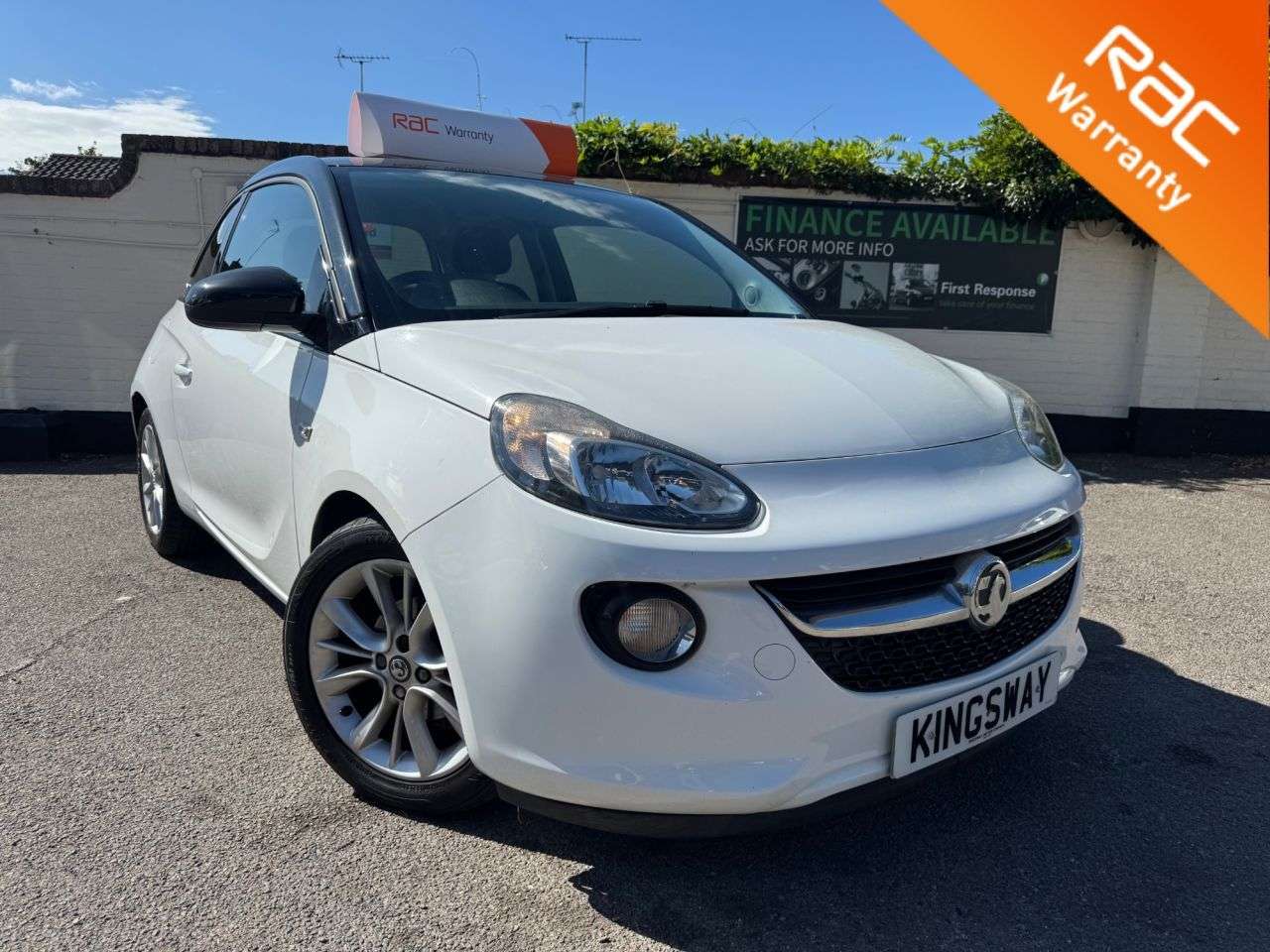 A 2014 VAUXHALL ADAM 1.2 16v JAM Hatchback 3dr Petrol Manual Euro 5 (70 ps) 6 MONTHS RAC WARRANT A 2014 VAUXHALL ADAM 1.2 16v JAM Hatchback 3dr Petrol Manual Euro 5 (70 ps) 6 MONTHS RAC WARRANT