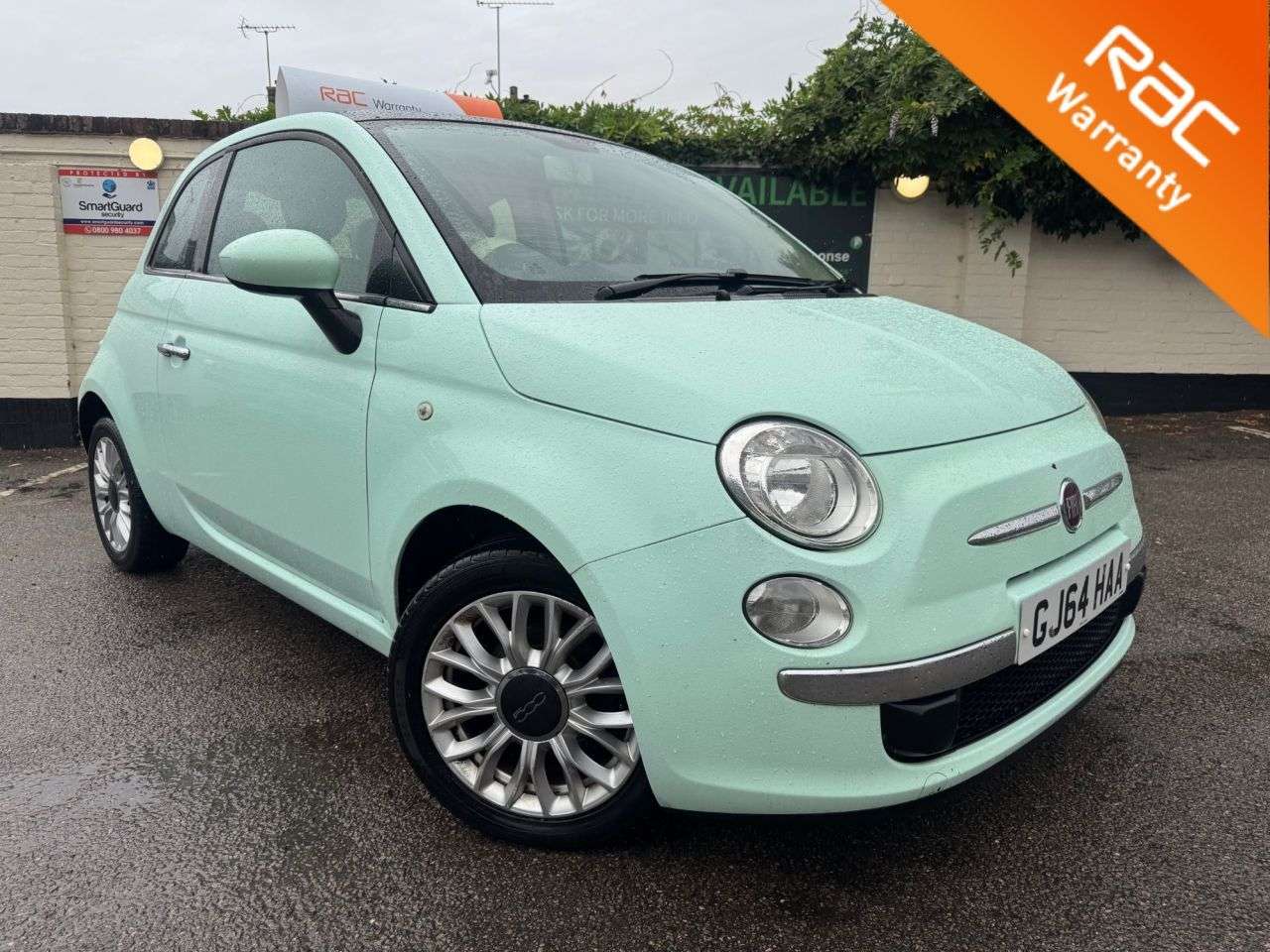 A 2014 FIAT 500 1.2 Lounge Hatchback 3dr Petrol Manual Euro 6 (s/s) (69 bhp) 6 MONTHS RAC W A 2014 FIAT 500 1.2 Lounge Hatchback 3dr Petrol Manual Euro 6 (s/s) (69 bhp) 6 MONTHS RAC W