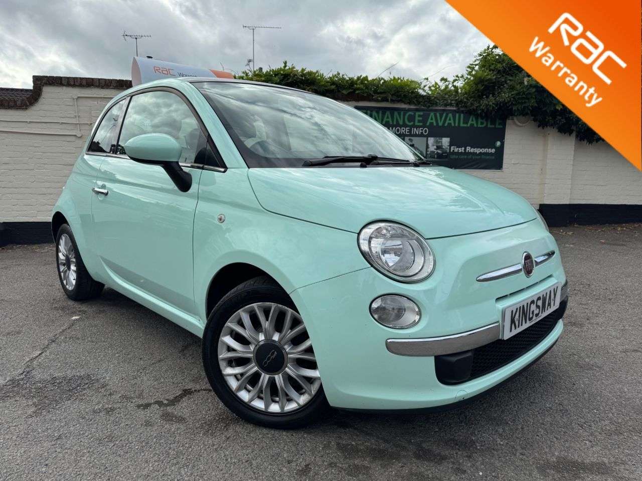 A 2014 FIAT 500 1.2 Lounge Hatchback 3dr Petrol Manual Euro 6 (s/s) (69 bhp) 6 MONTHS RAC W A 2014 FIAT 500 1.2 Lounge Hatchback 3dr Petrol Manual Euro 6 (s/s) (69 bhp) 6 MONTHS RAC W