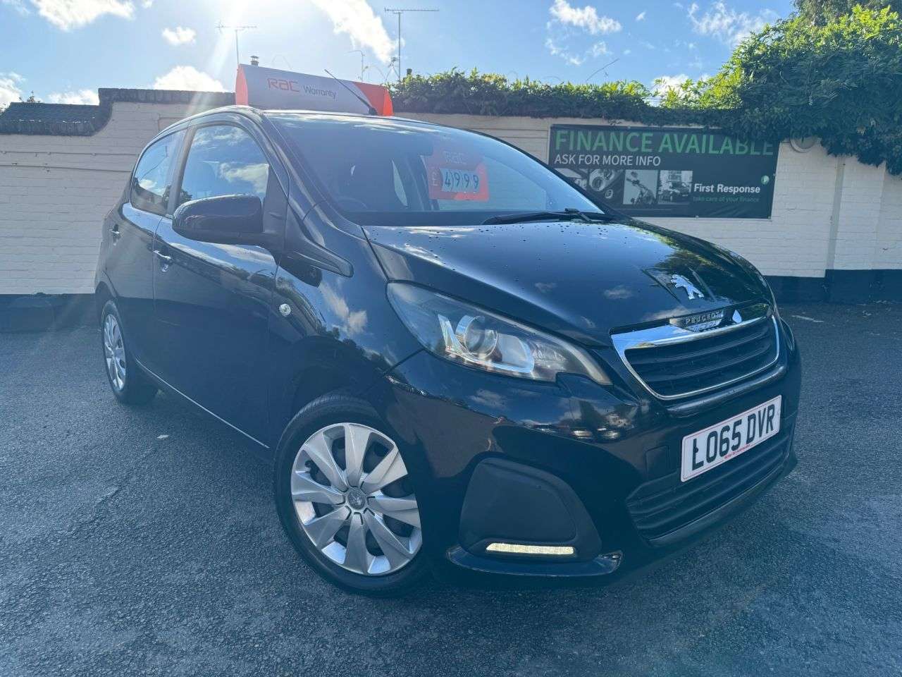 A 2015 PEUGEOT 108 1.0 Active Hatchback 5dr Petrol Manual Euro 6 (68 ps) 6 MONTHS RAC WARRANTY A 2015 PEUGEOT 108 1.0 Active Hatchback 5dr Petrol Manual Euro 6 (68 ps) 6 MONTHS RAC WARRANTY